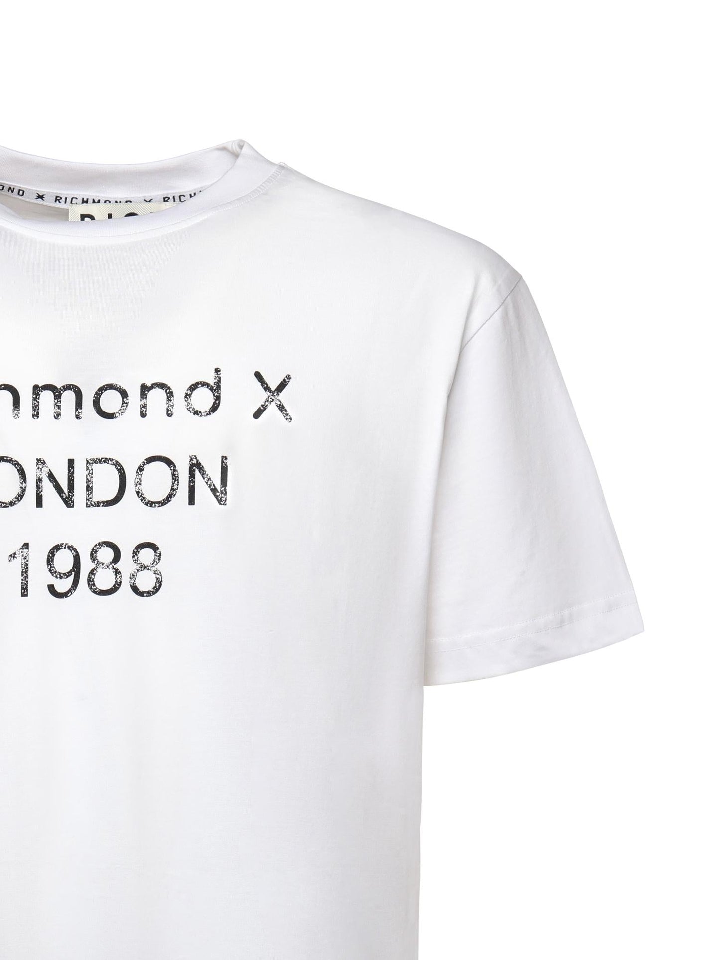 T-shirt con stampa in cotone