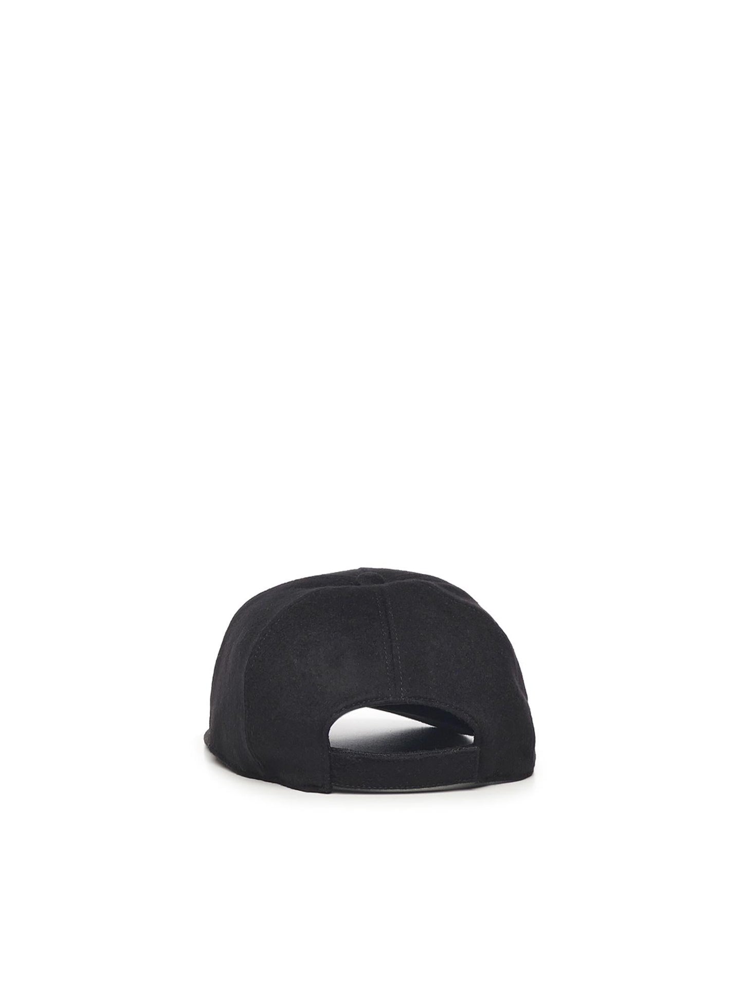 Baseball cap in lana e cashmere