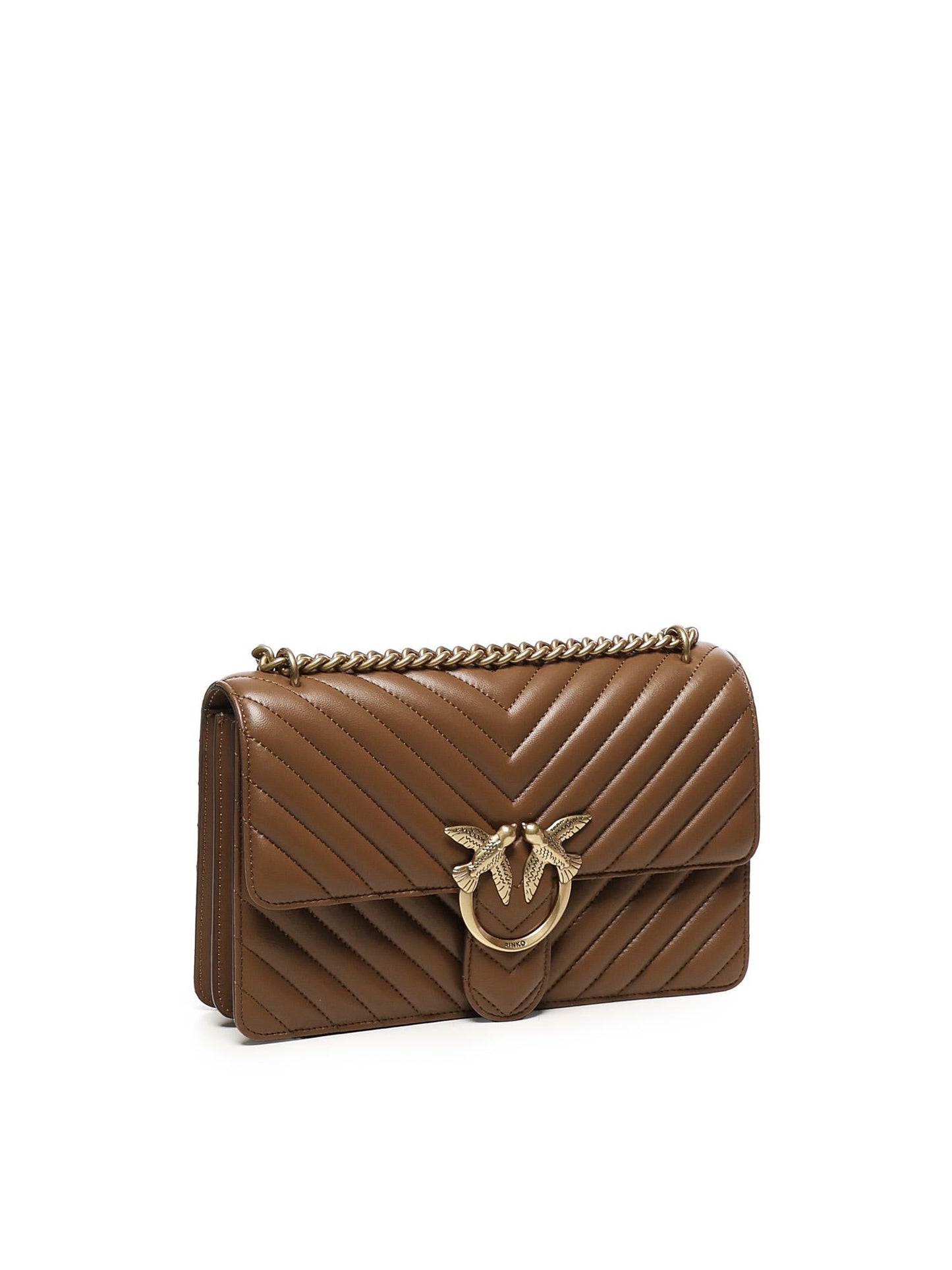 Borsa media a tracolla Love Bag One Chevron