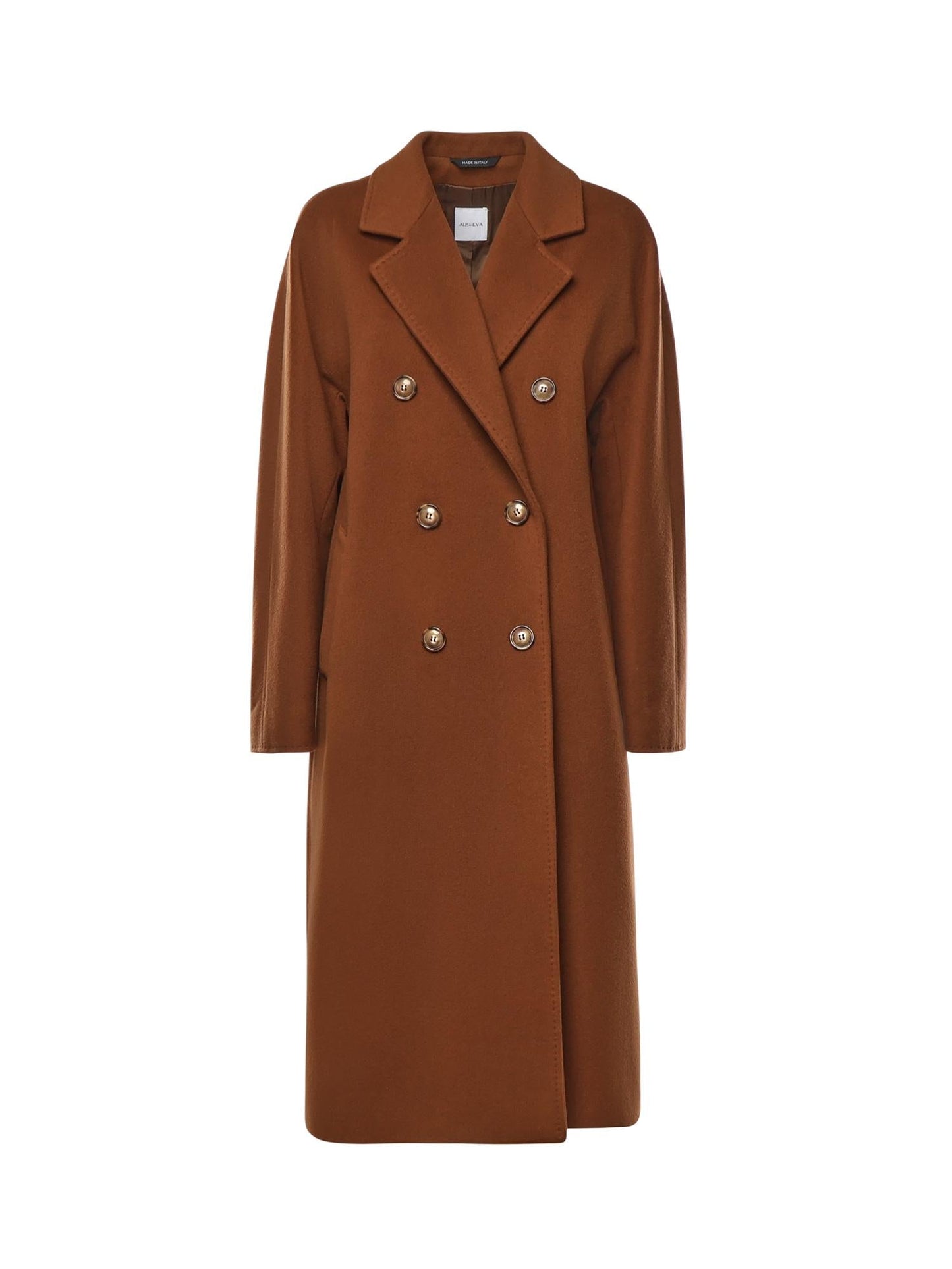 Cappotto double in lana e cashmere