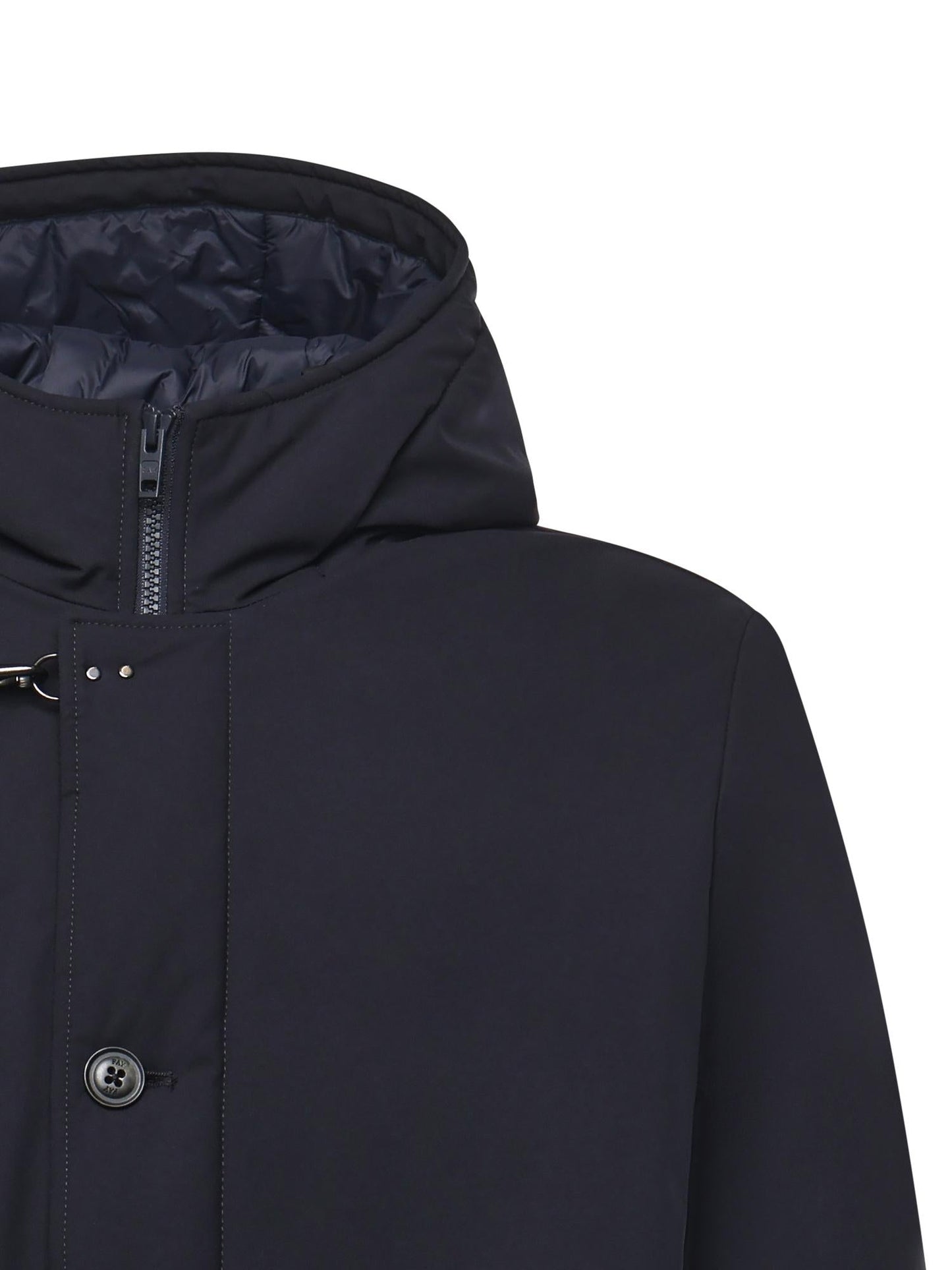 Caban in gabardine imbottito