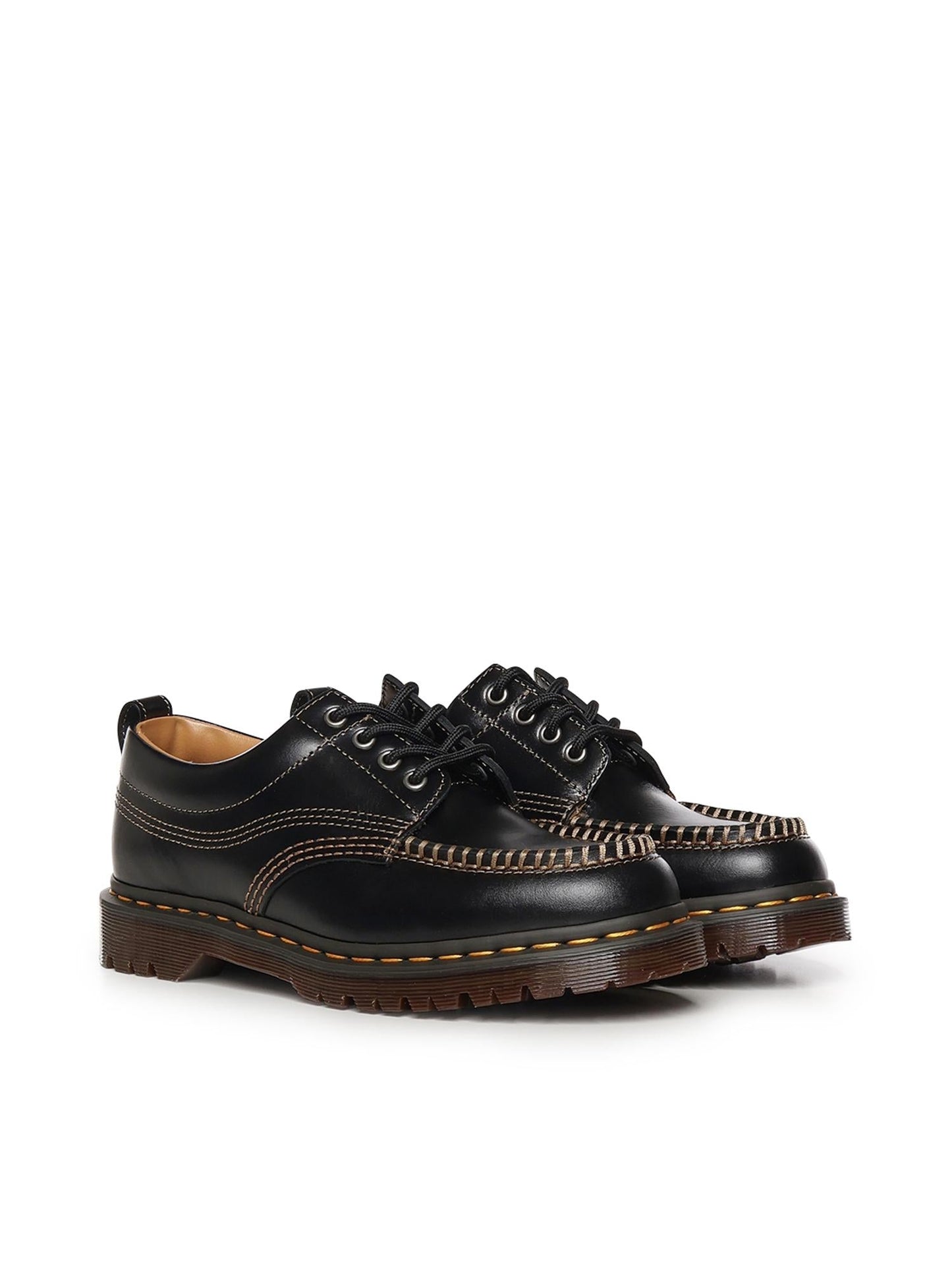 Stringate Lowell Moc Toe in pelle