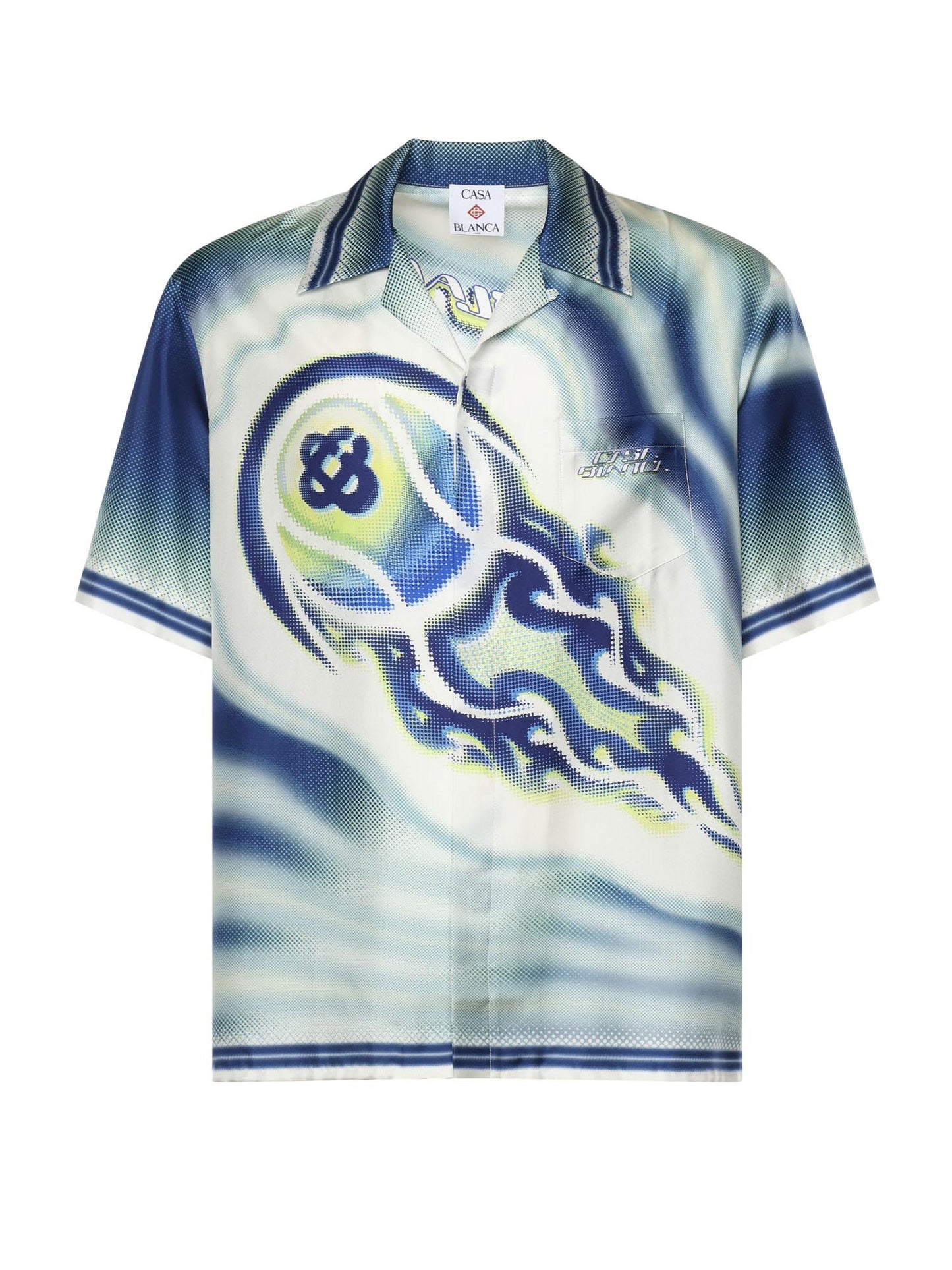 Camicia The art of the serve in seta