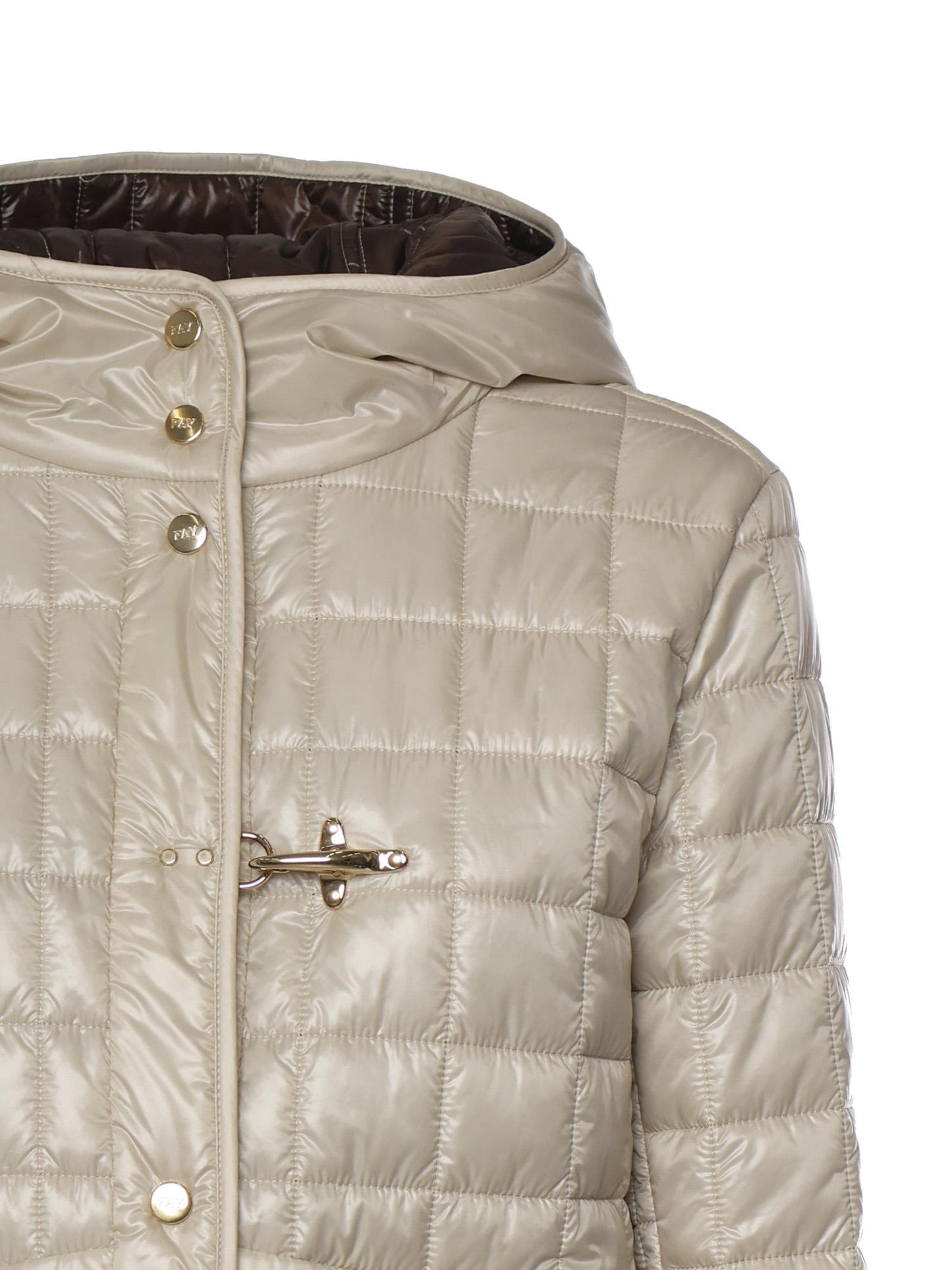 Parka trapuntato in nylon