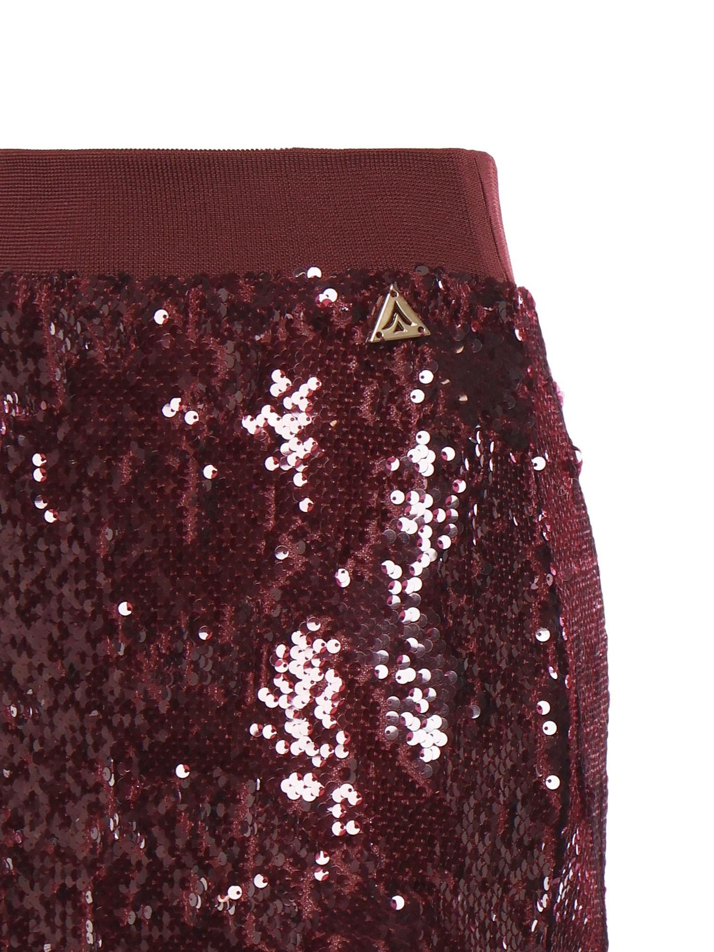 Minigonna con paillettes