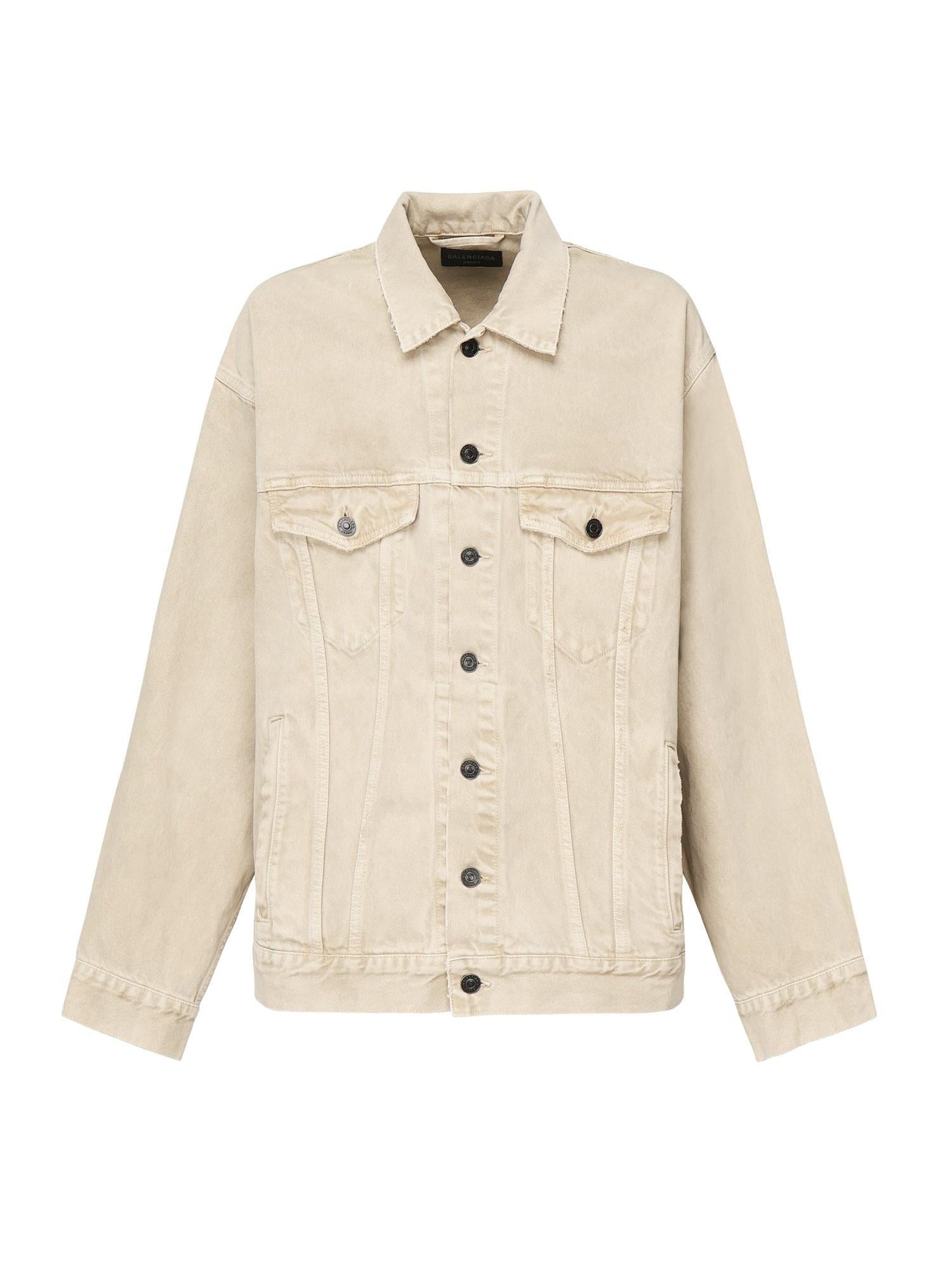 Giacca in denim con logo