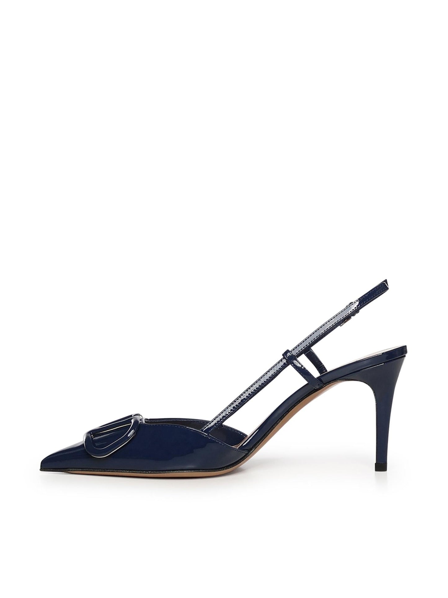 Décolleté slingback Vlogo Signature in vernice