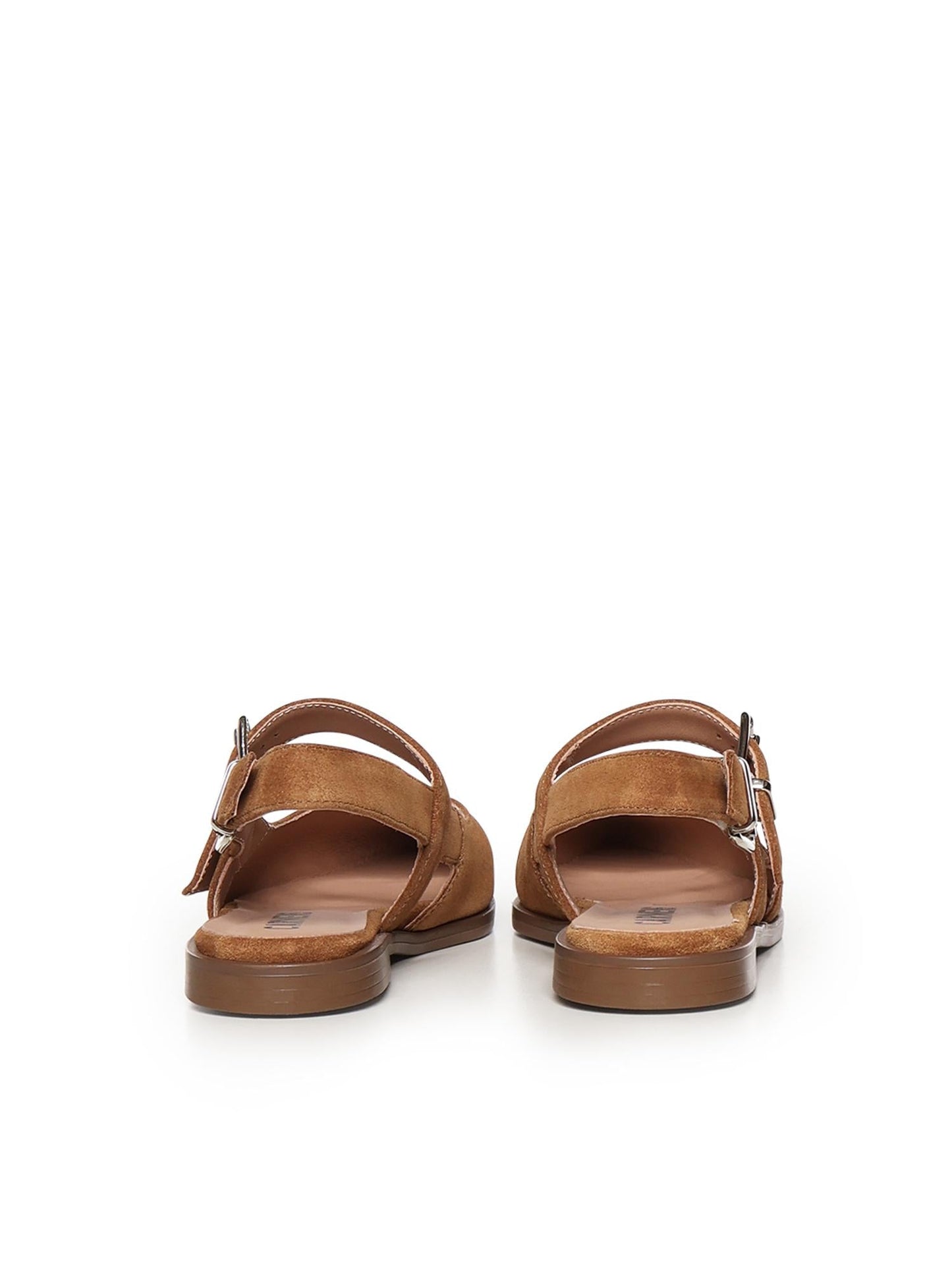 Ballerine Sway Buckle in suede