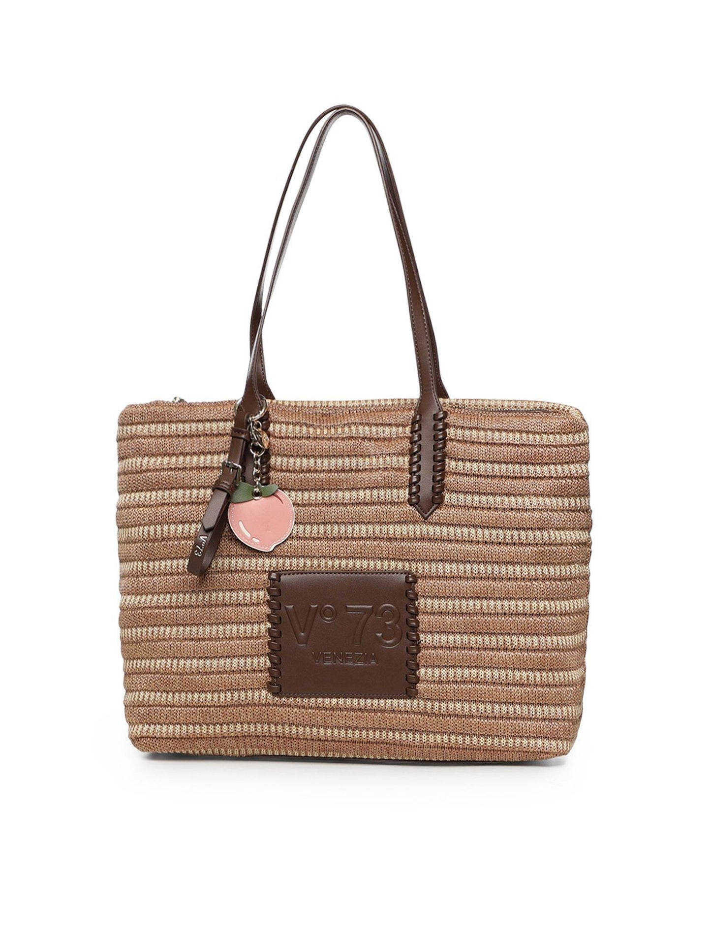 Borsa shopping Cassie con logo