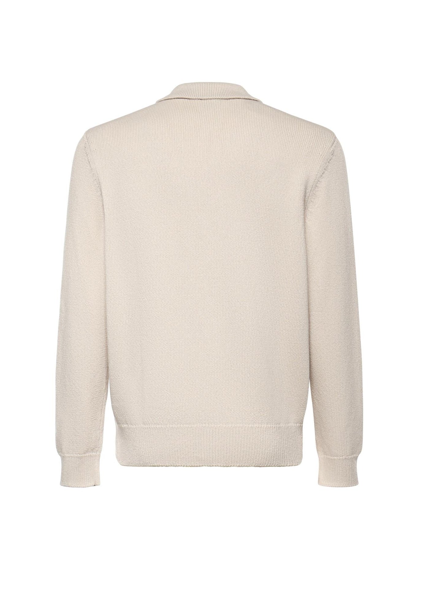 Cardigan in cotone e seta