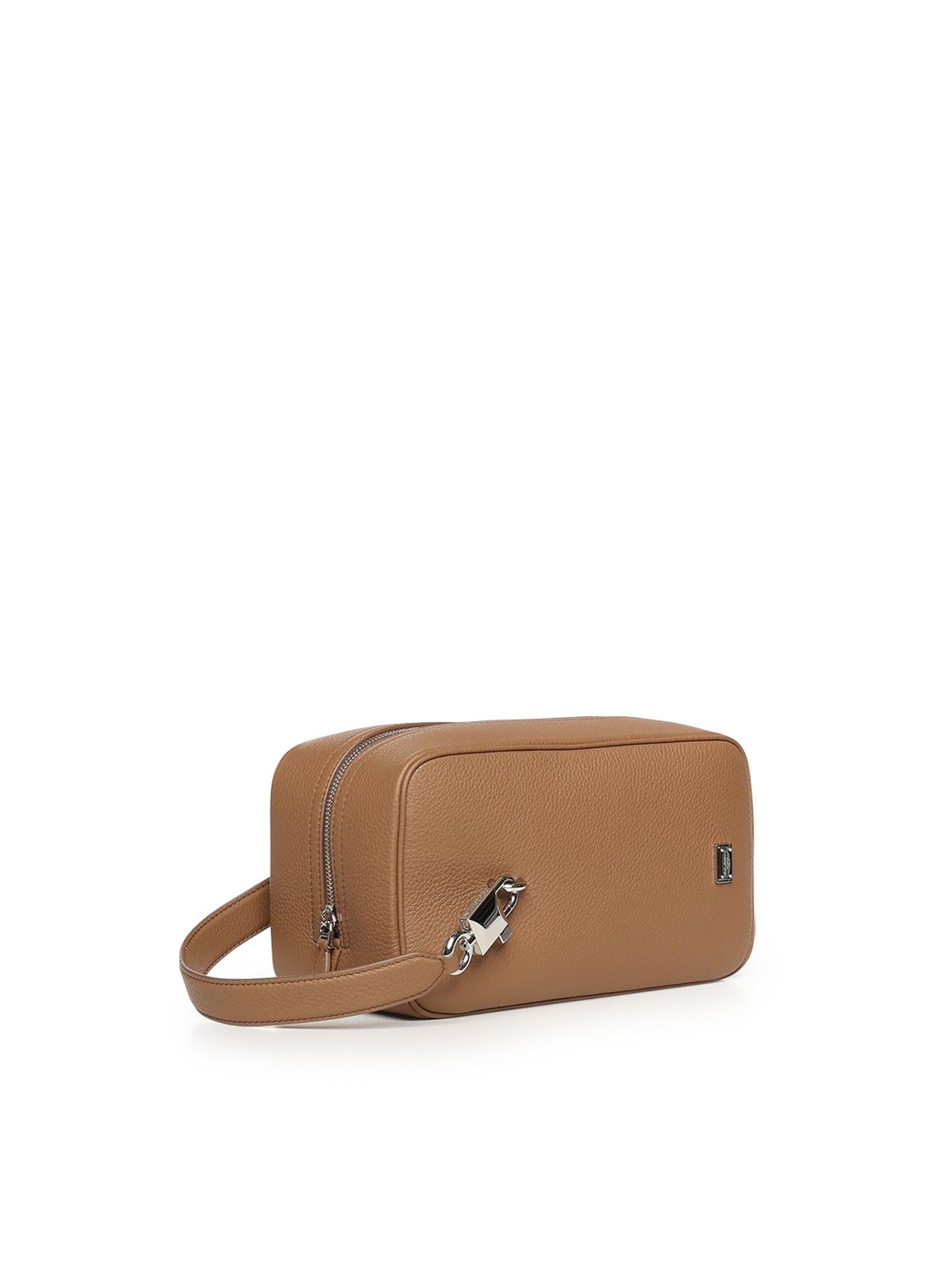 Borsa a mano Lock in pelle di vitello