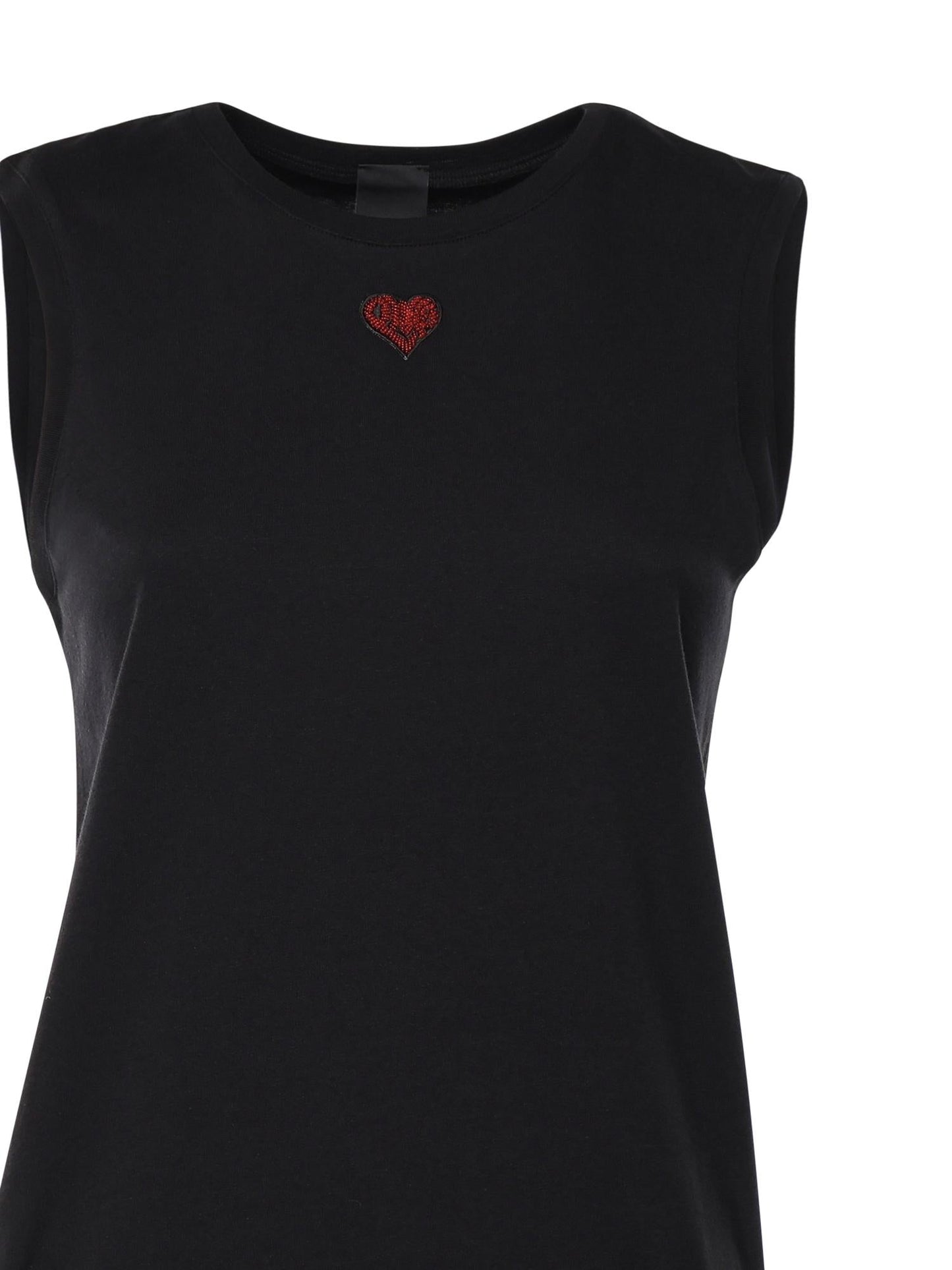 Tank top in jersey di cotone