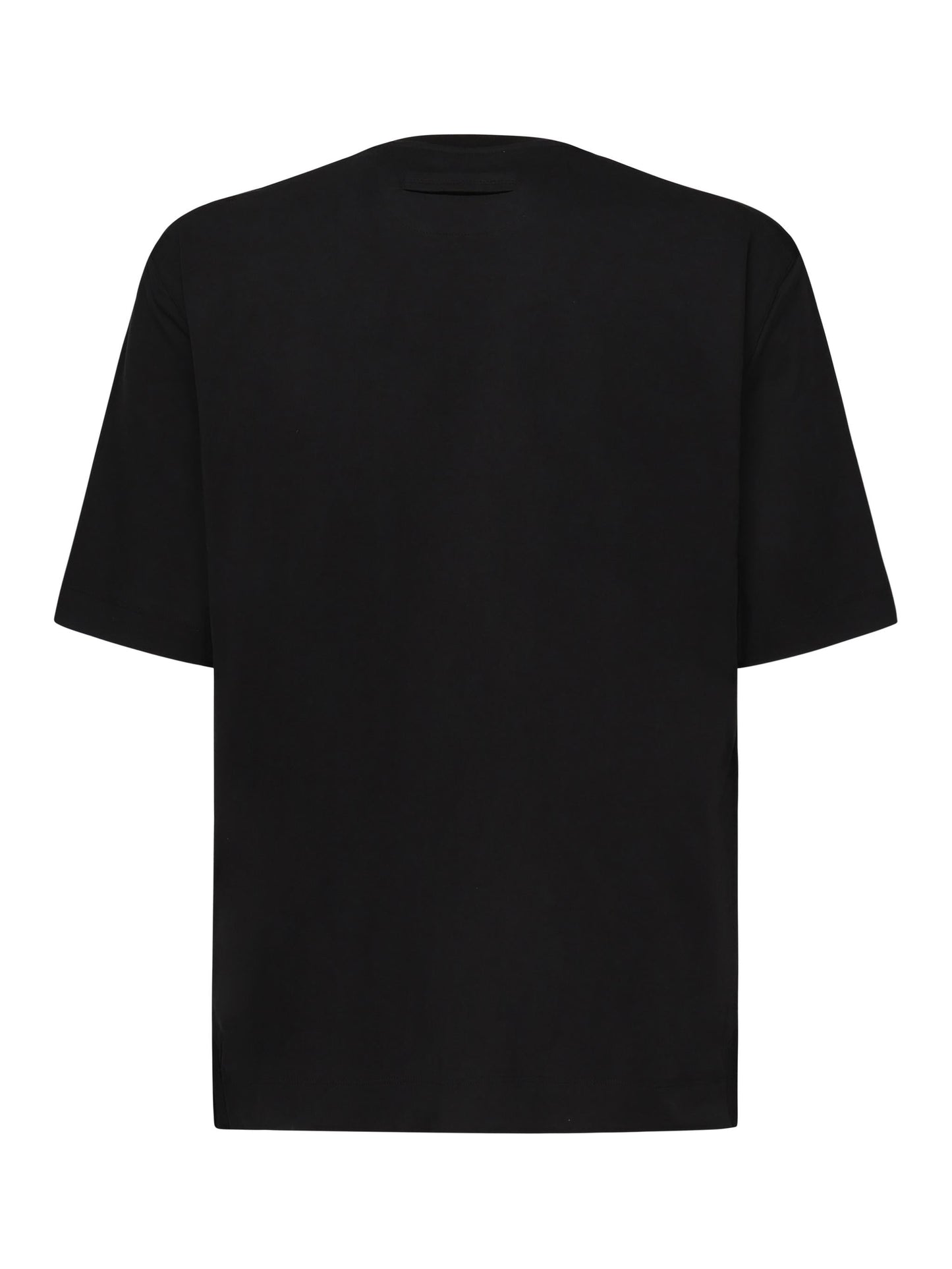 T-shirt in cotone e seta