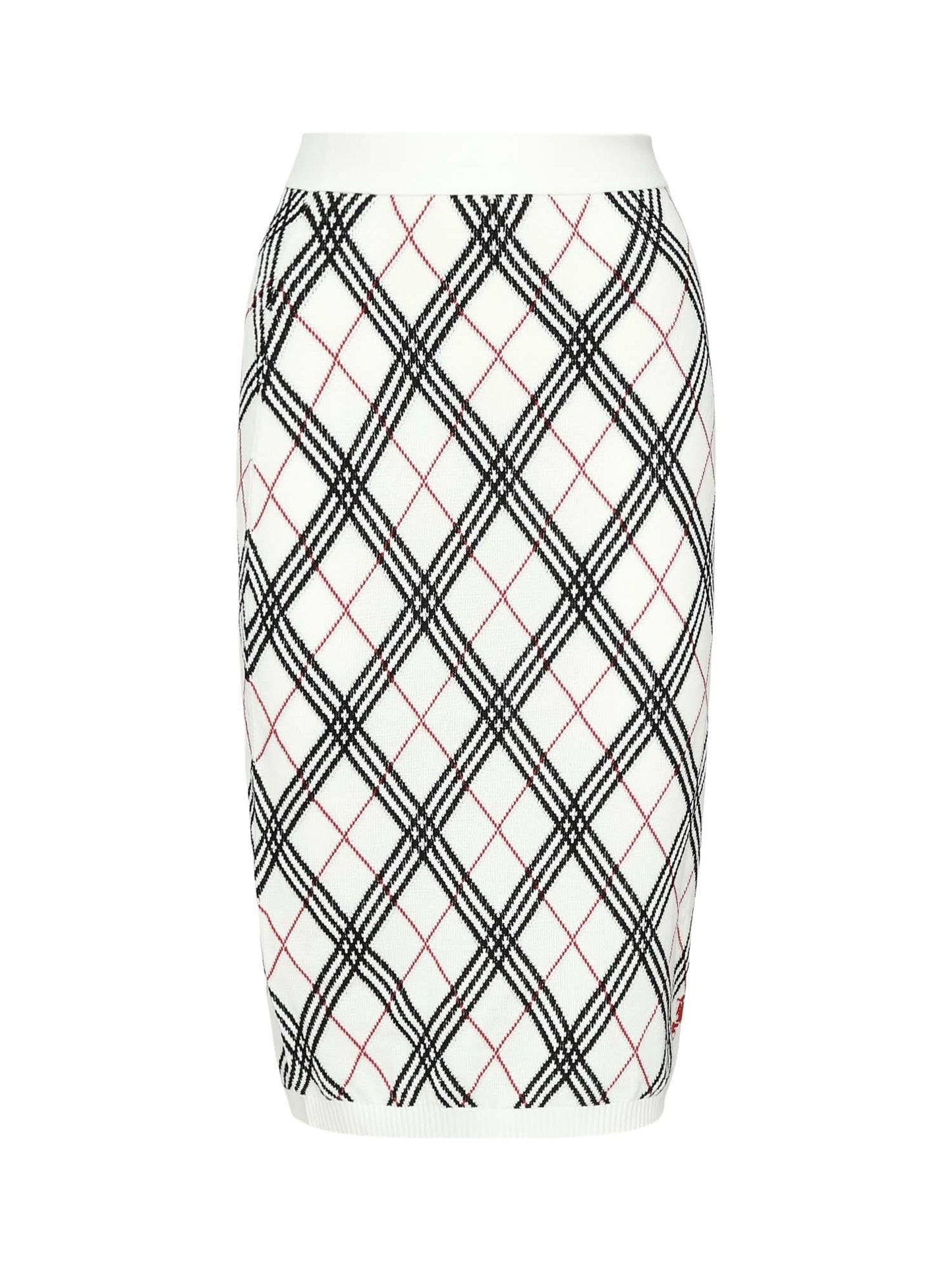 Gonna midi Argyle Check