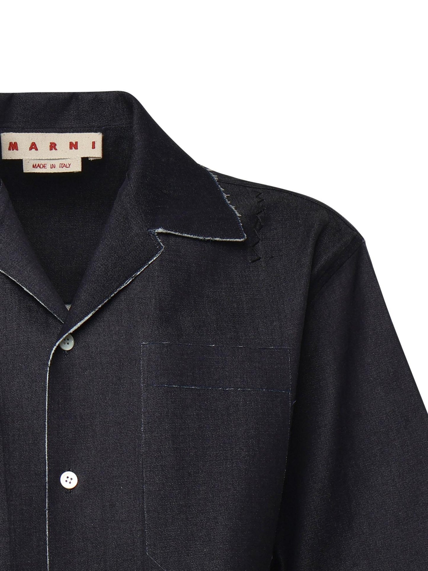 Camicia in denim stretch