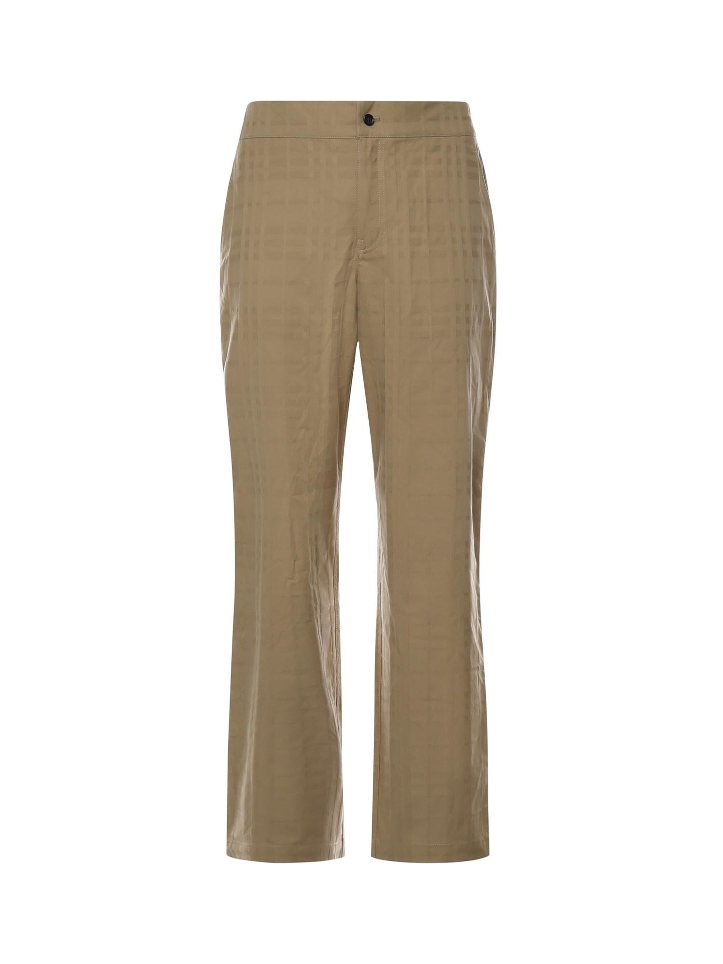 Pantaloni in cotone Check