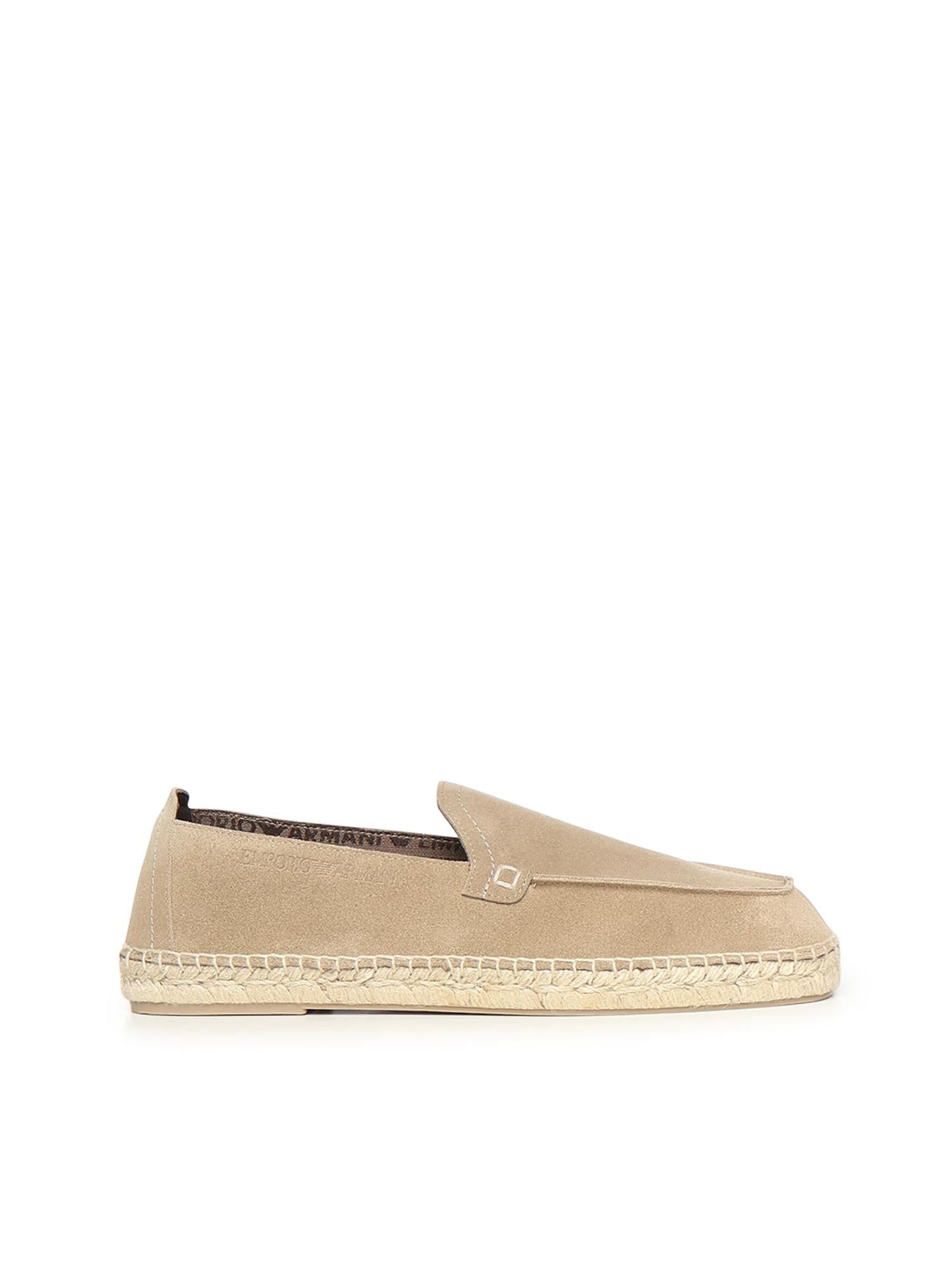 Espadrillas in pelle scamosciata velour