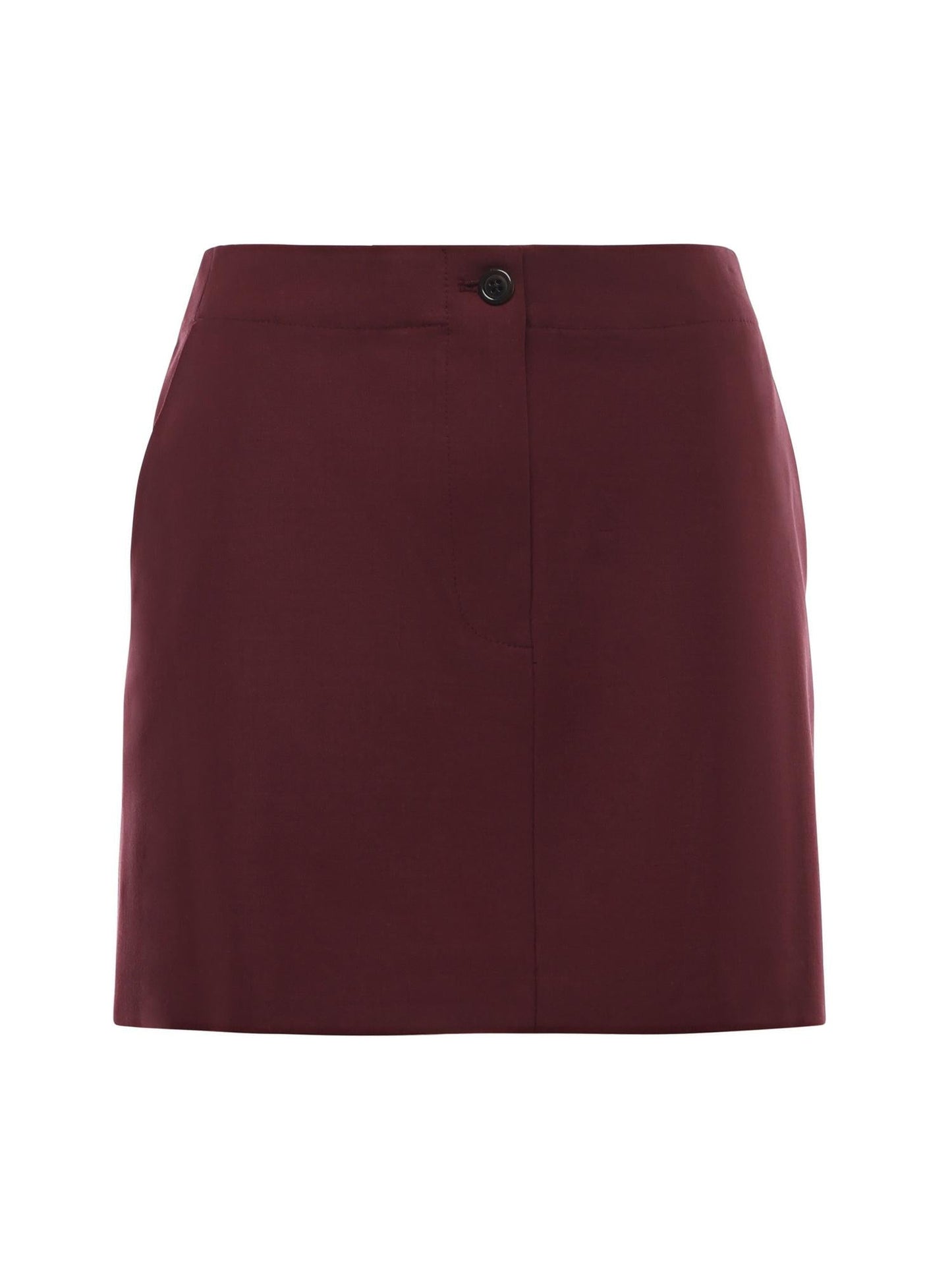 Minigonna taglio chino