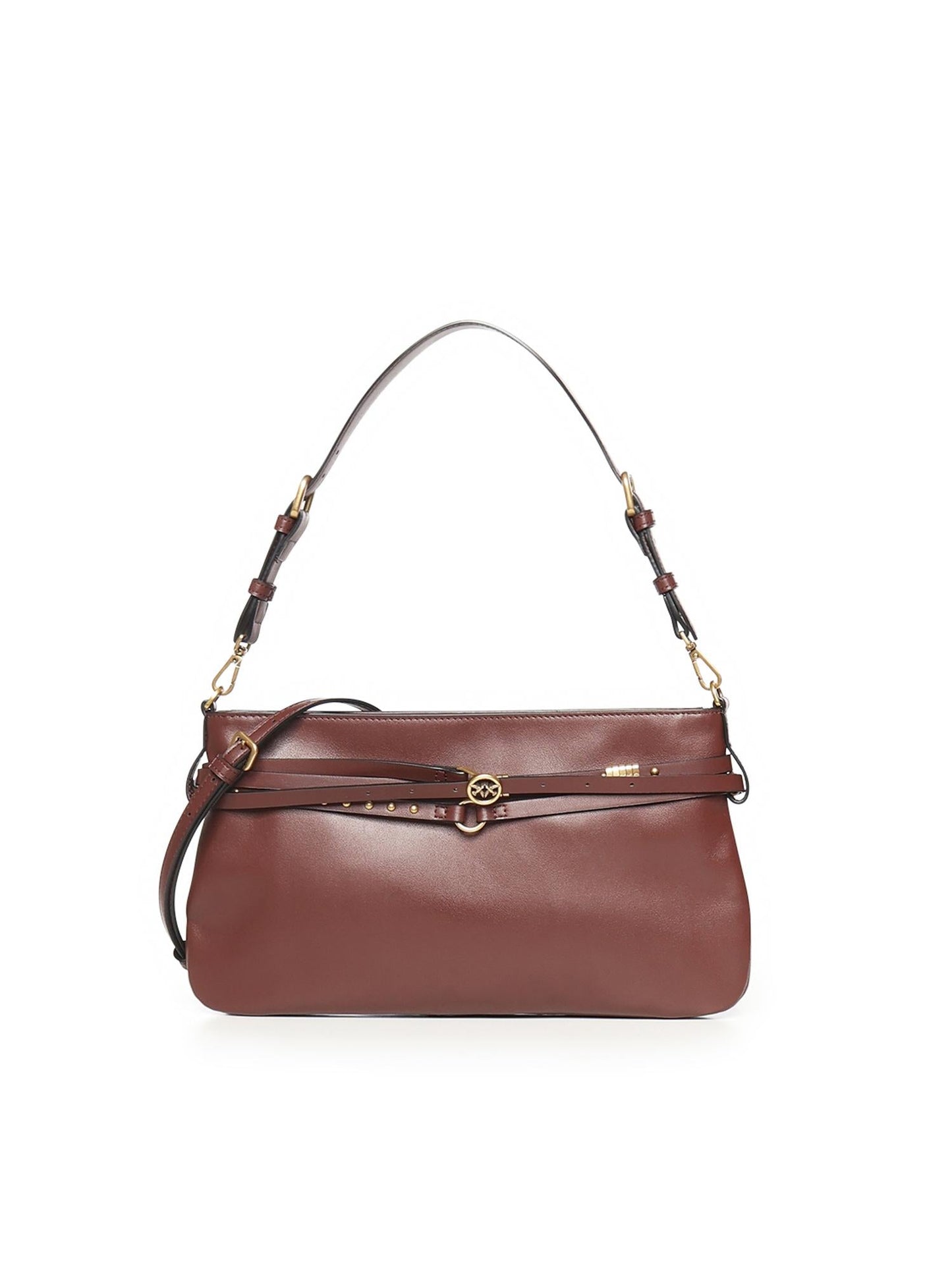 Borsa a spalla media Belt Bag in pelle