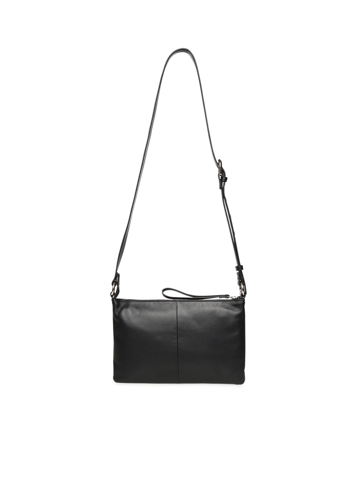 Pochette Flat in pelle