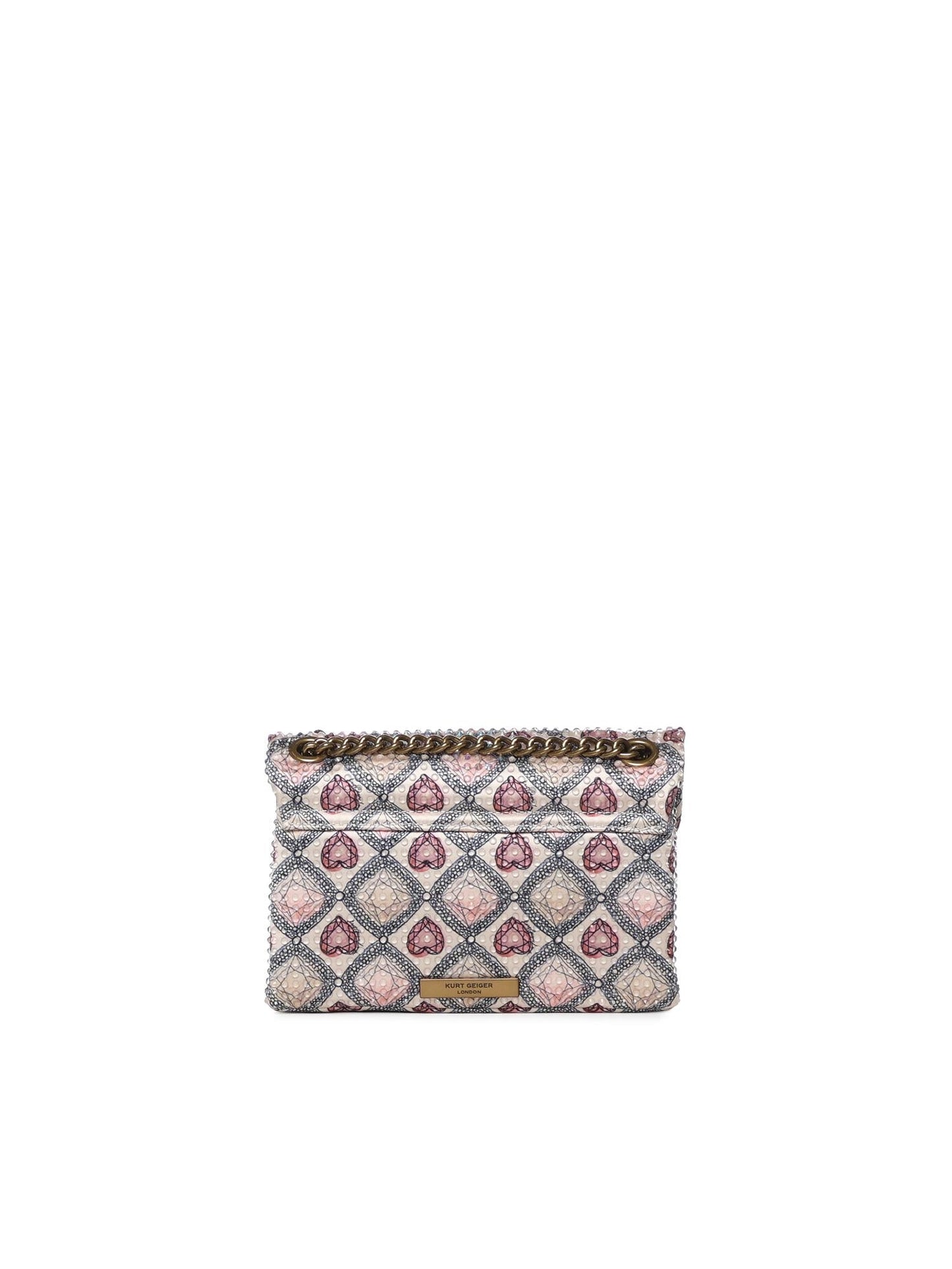 Mini bag Kensington con cristalli