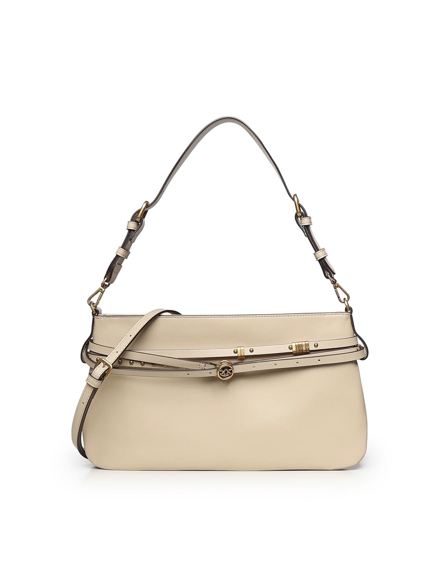 Borsa a spalla media Belt Bag in pelle