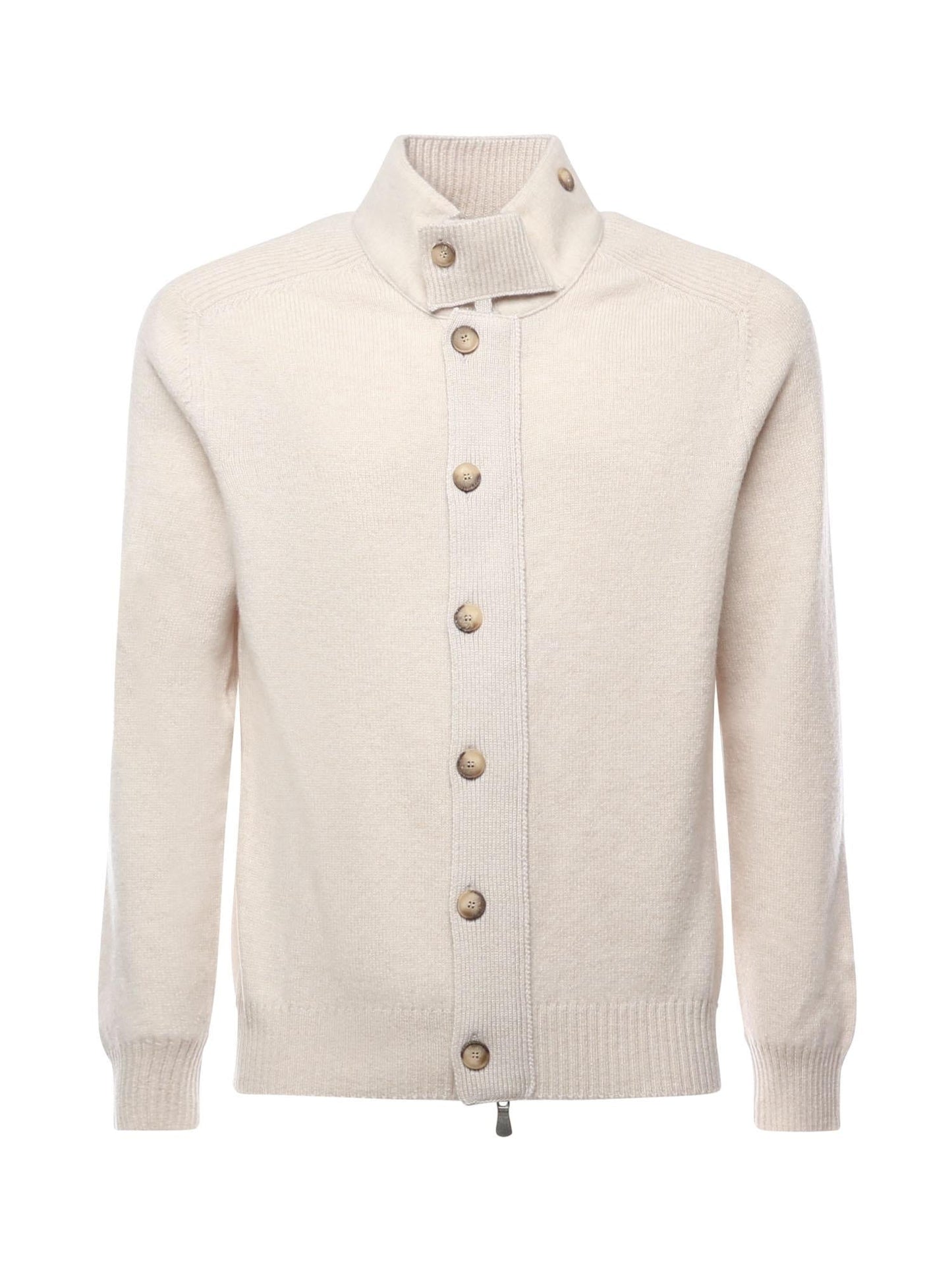 Giacca cardigan in lana vergine