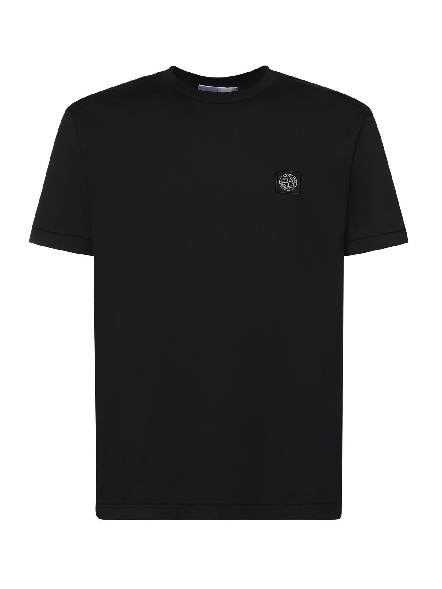 T-shirt con patch Compass in jersey di cotone