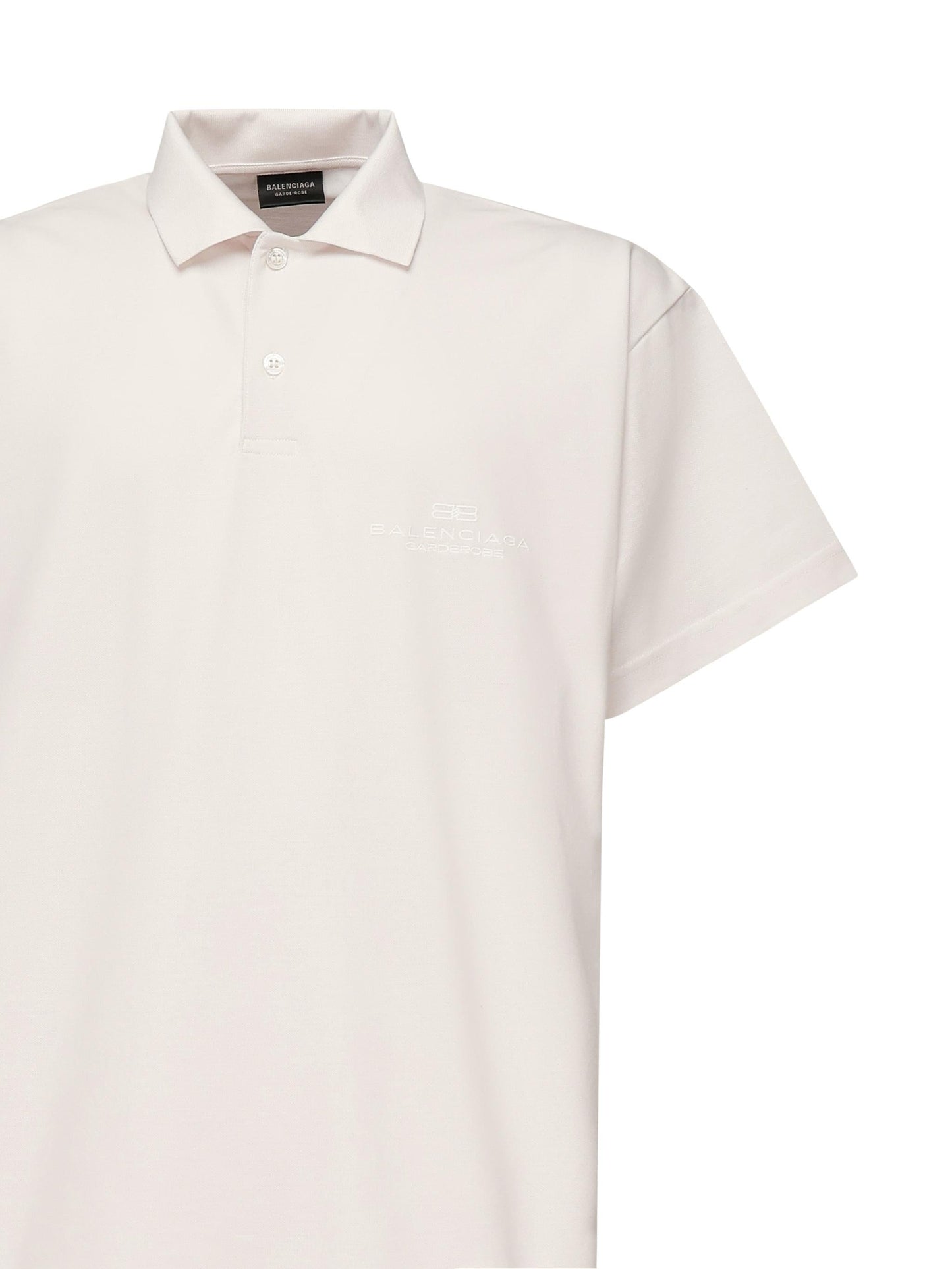 Polo Intertwined in piqué di cotone