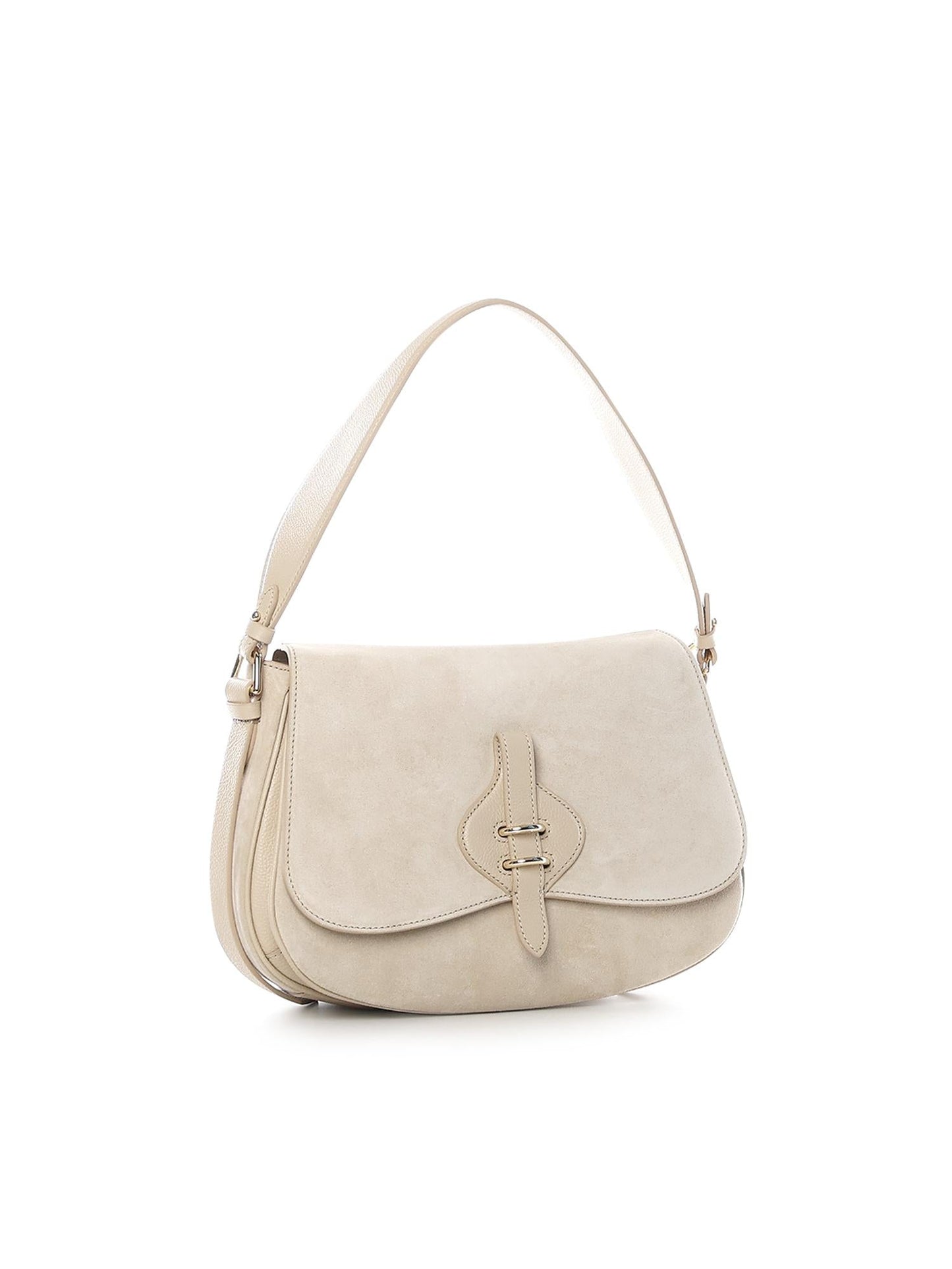 Borsa a spalla Mavery Large in suede