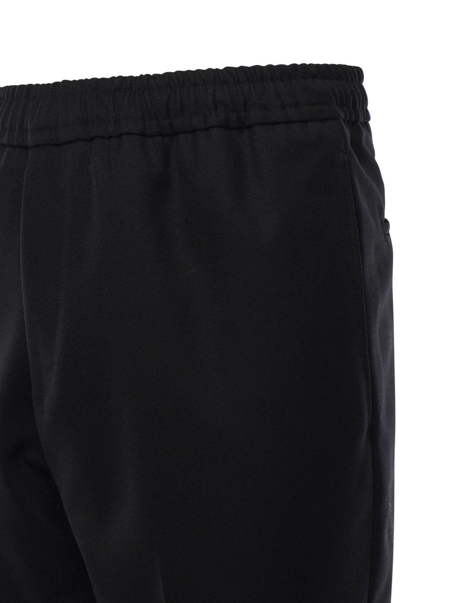 Pantaloni in misto lana vergine
