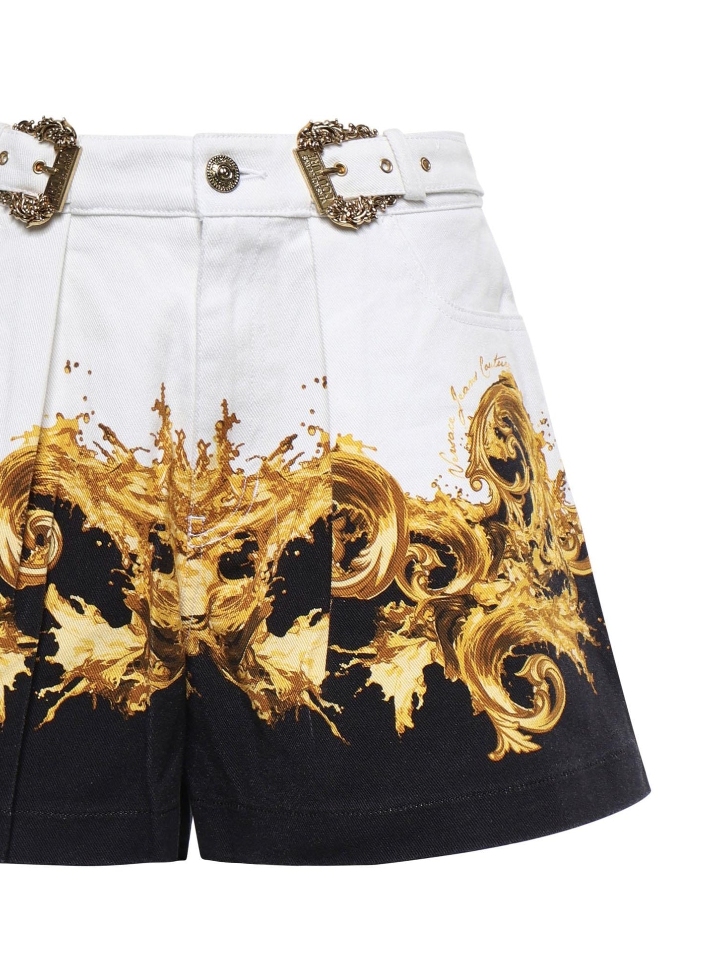 Shorts in cotone con stampa