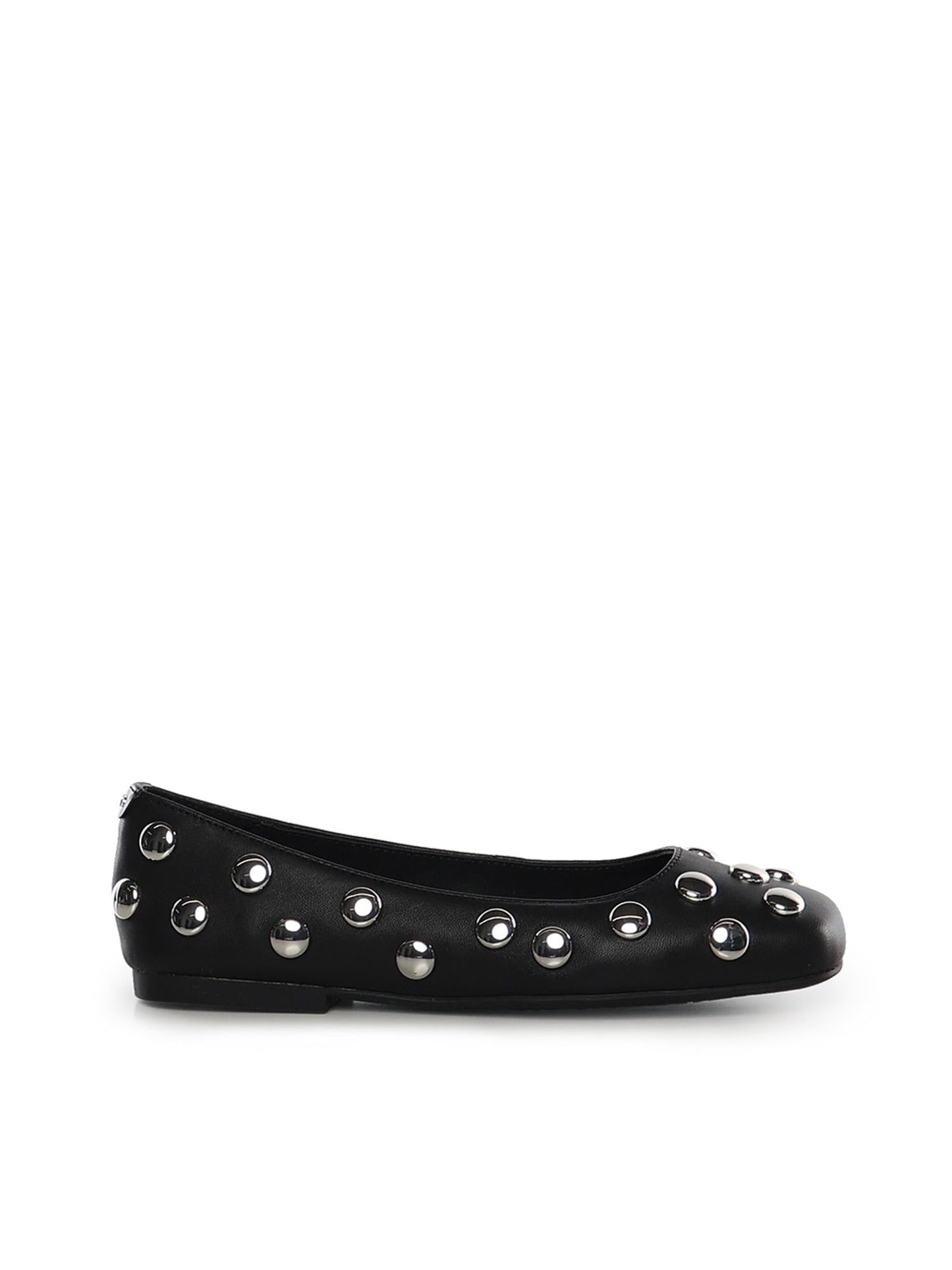 Ballerina Matilda in pelle con borchie