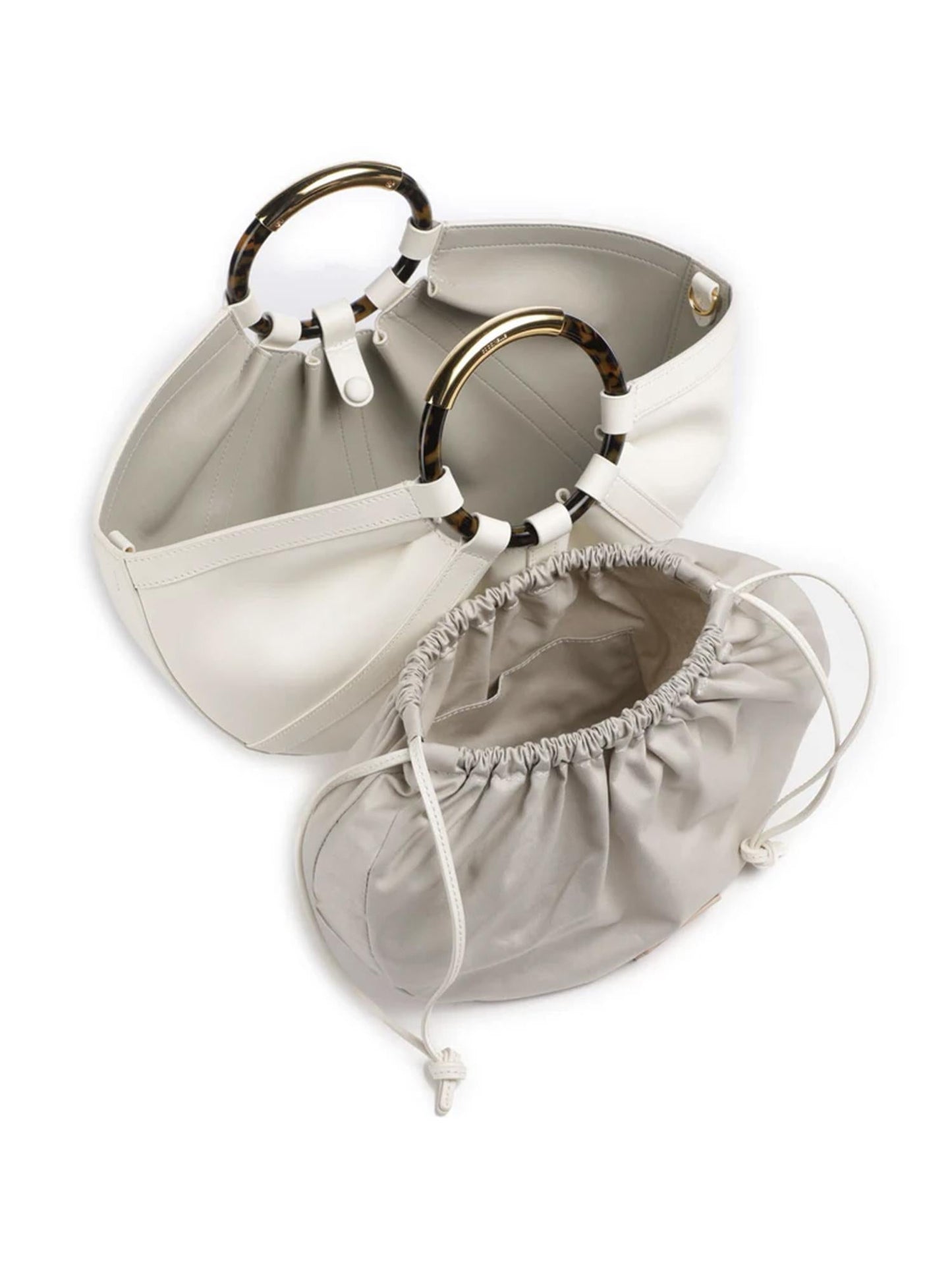 Borsa Coccinelle Shell large in pelle