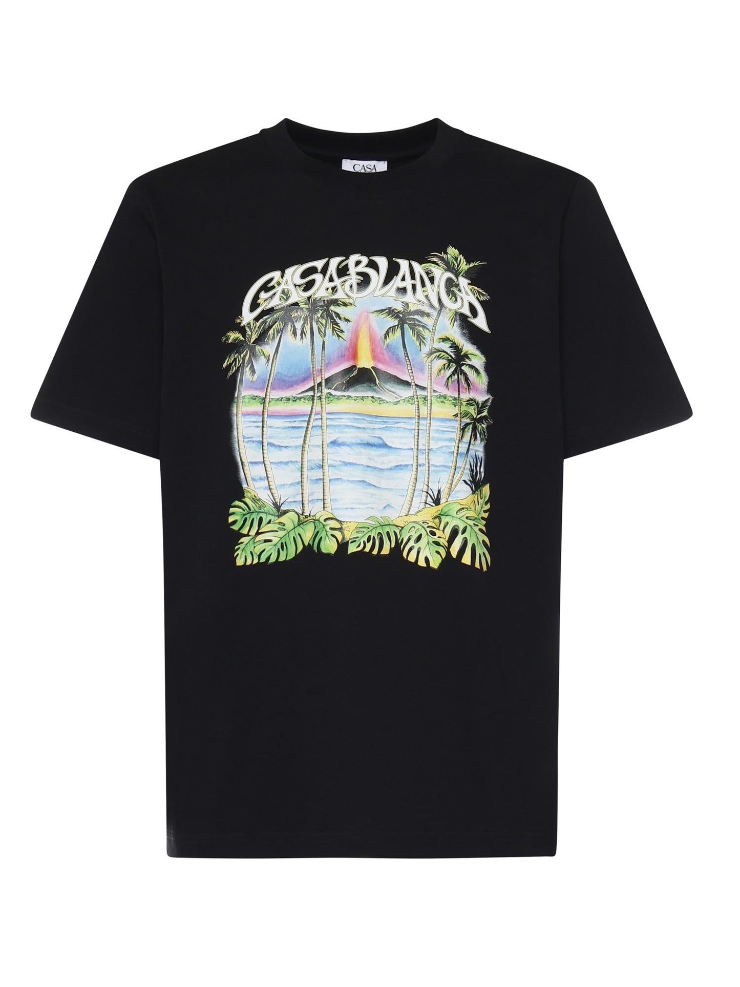 T-shirt con stampa in cotone