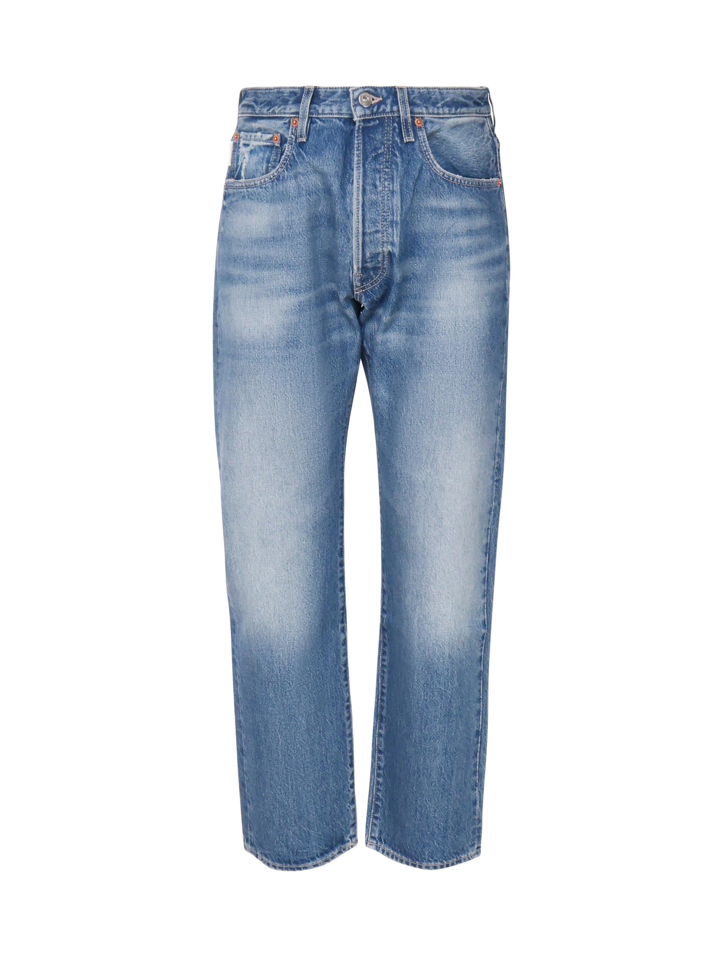Jeans in denim di cotone