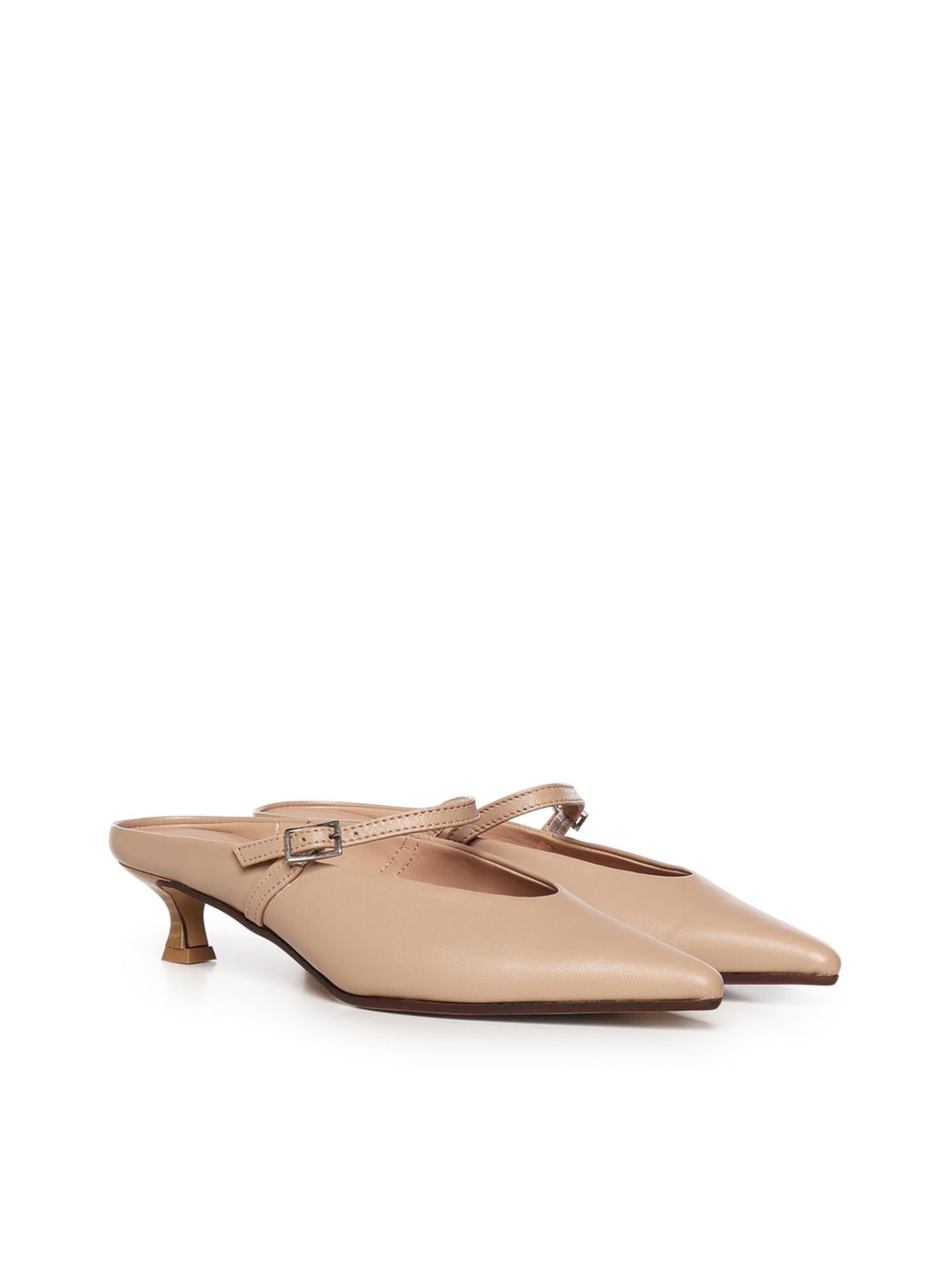 Mules Caroline in pelle