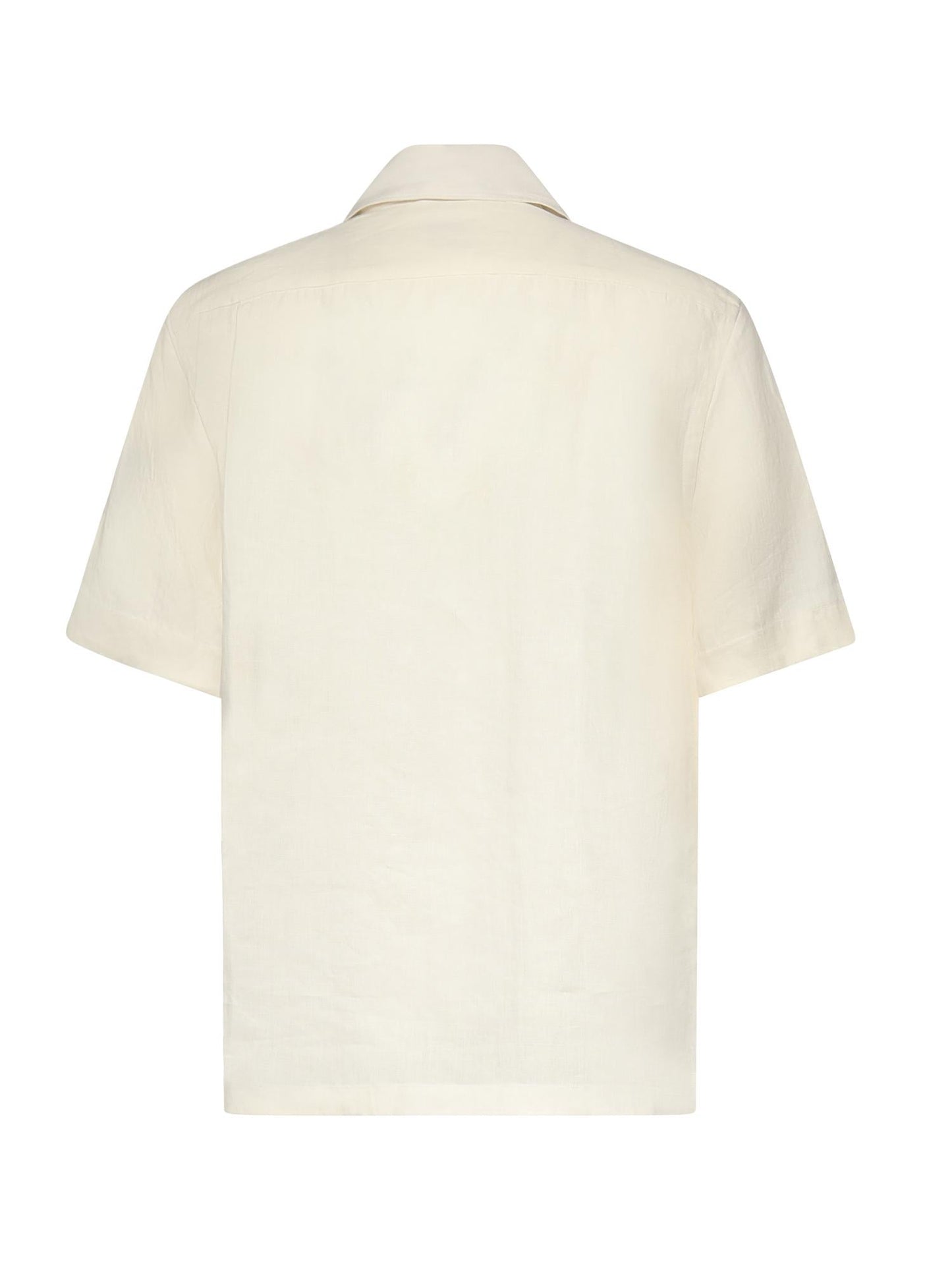 Camicia da bowling in lino