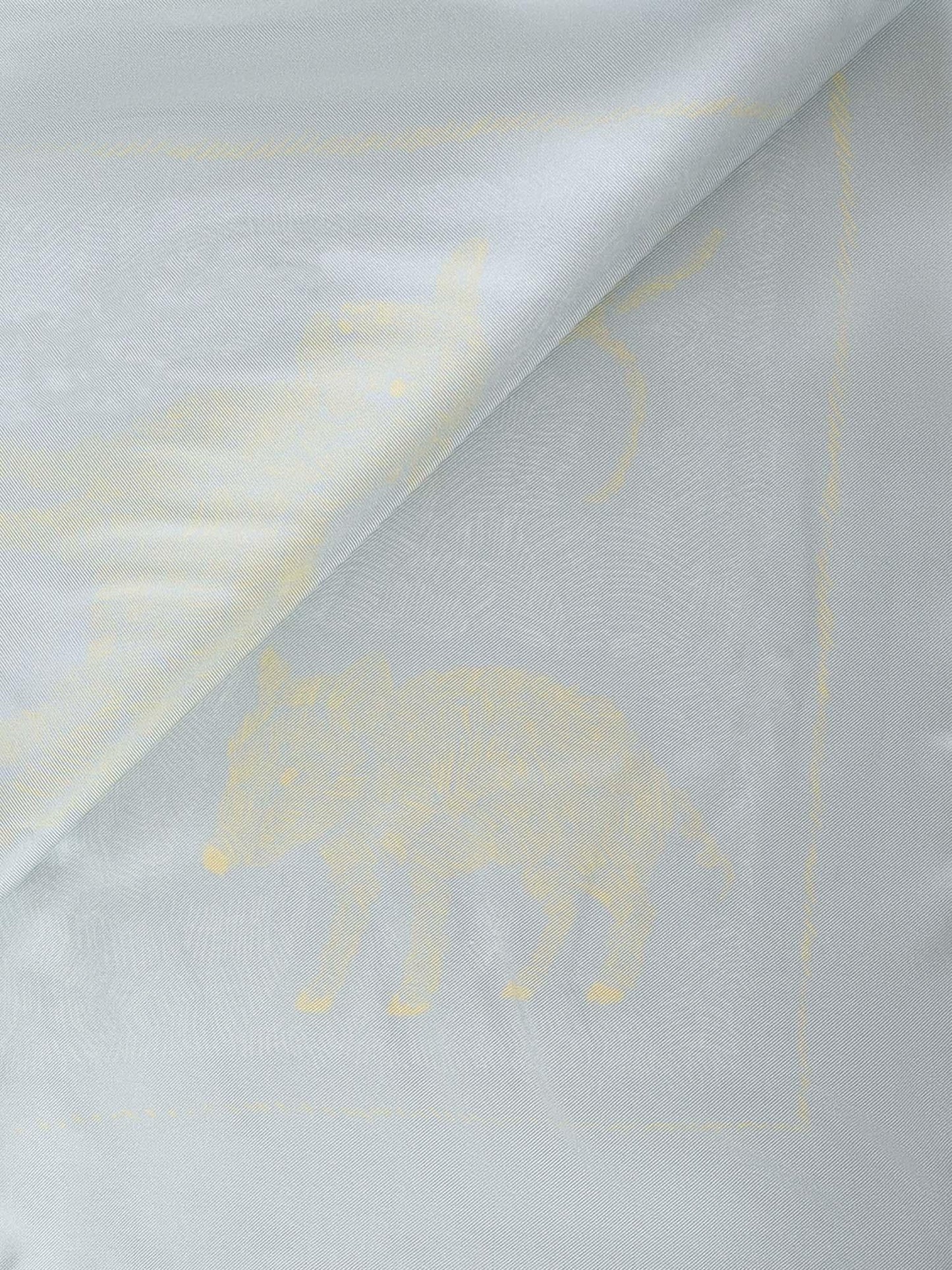 Foulard 'Le Foulard Paysan' in seta con stampa