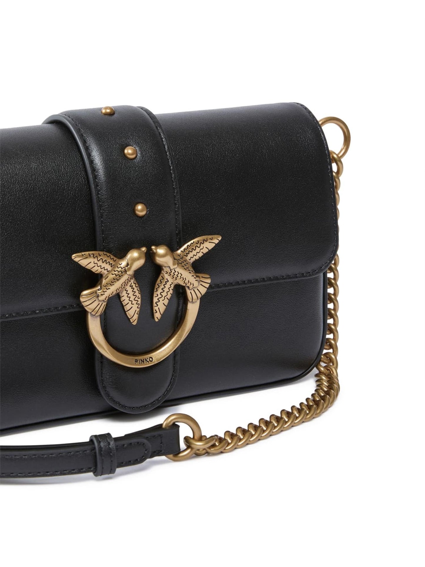 Borsa a spalla Mini Love Bag in pelle