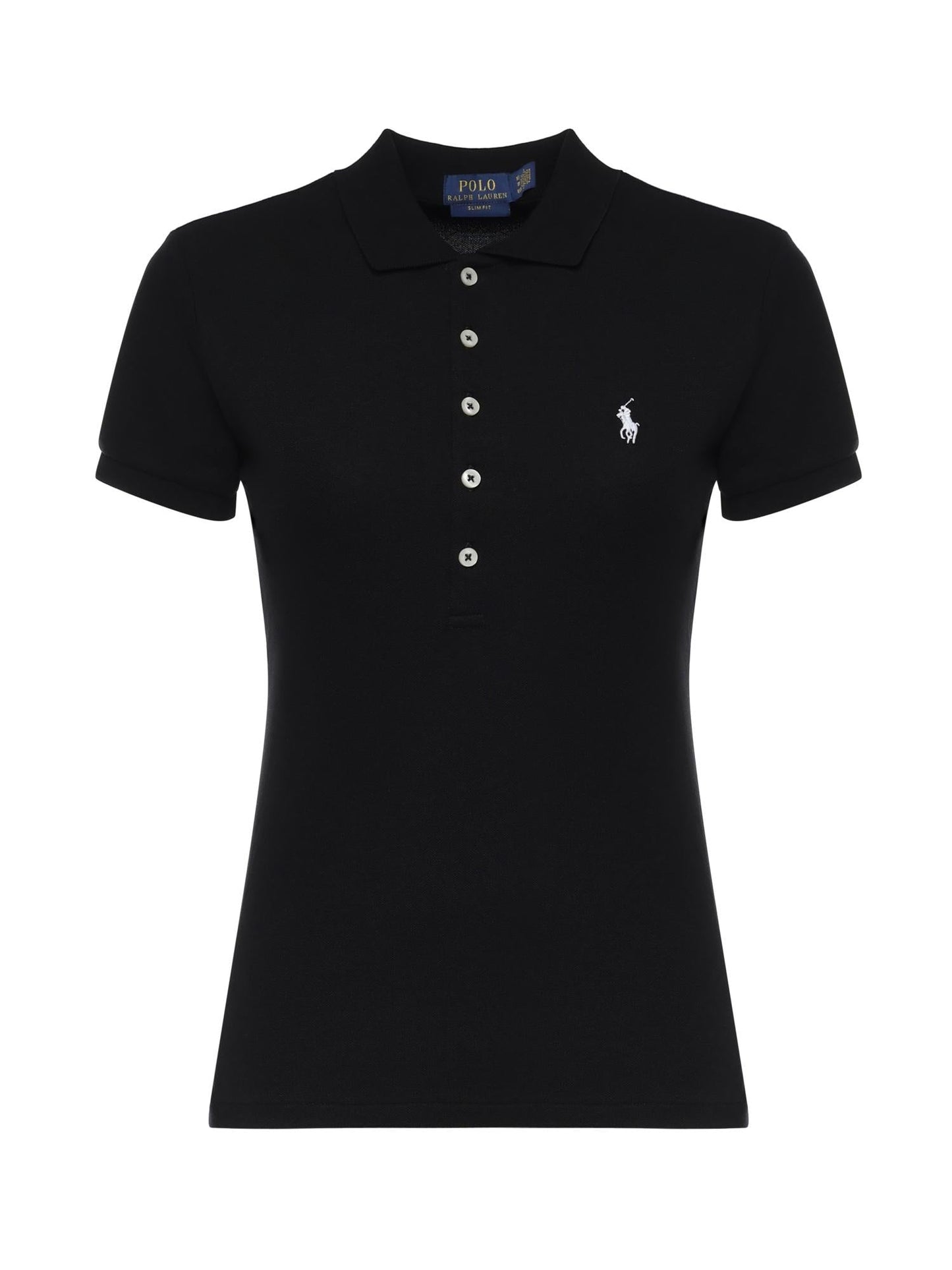 Polo in cotone con logo