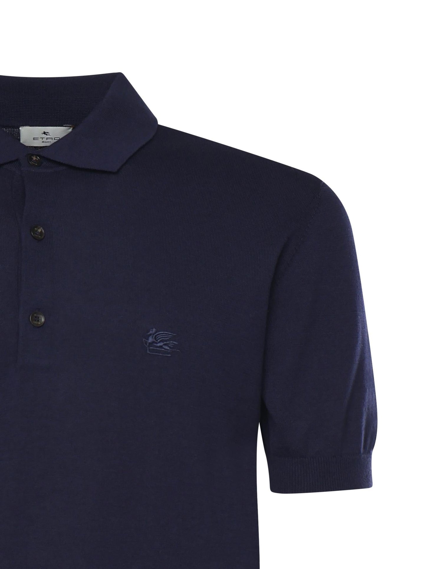 Polo in cotone con logo