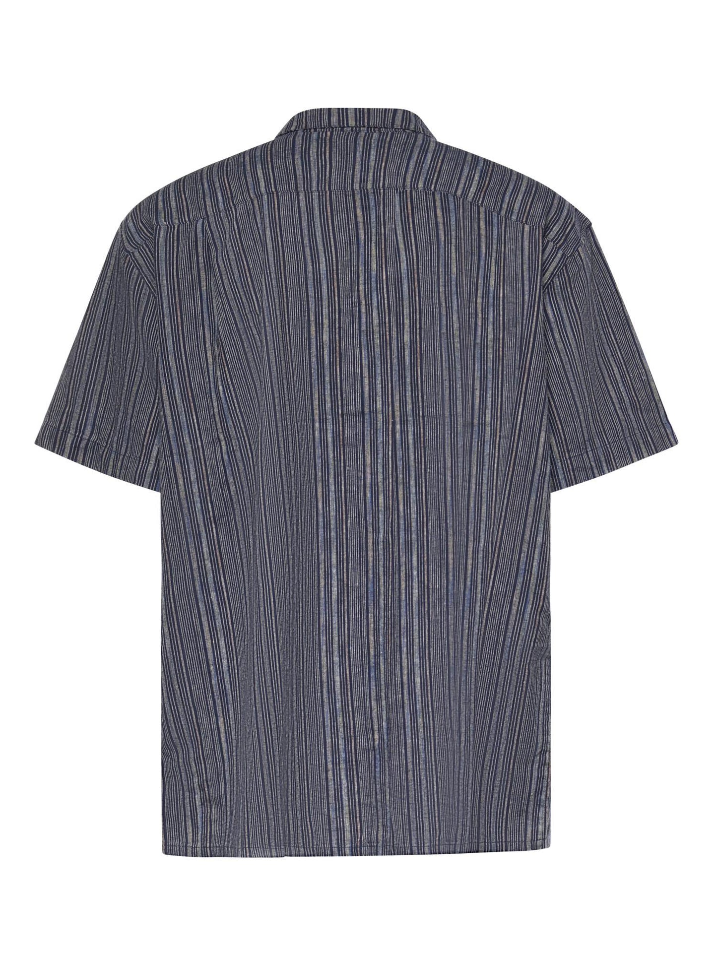Camicia Back Step in misto canapa e cotone