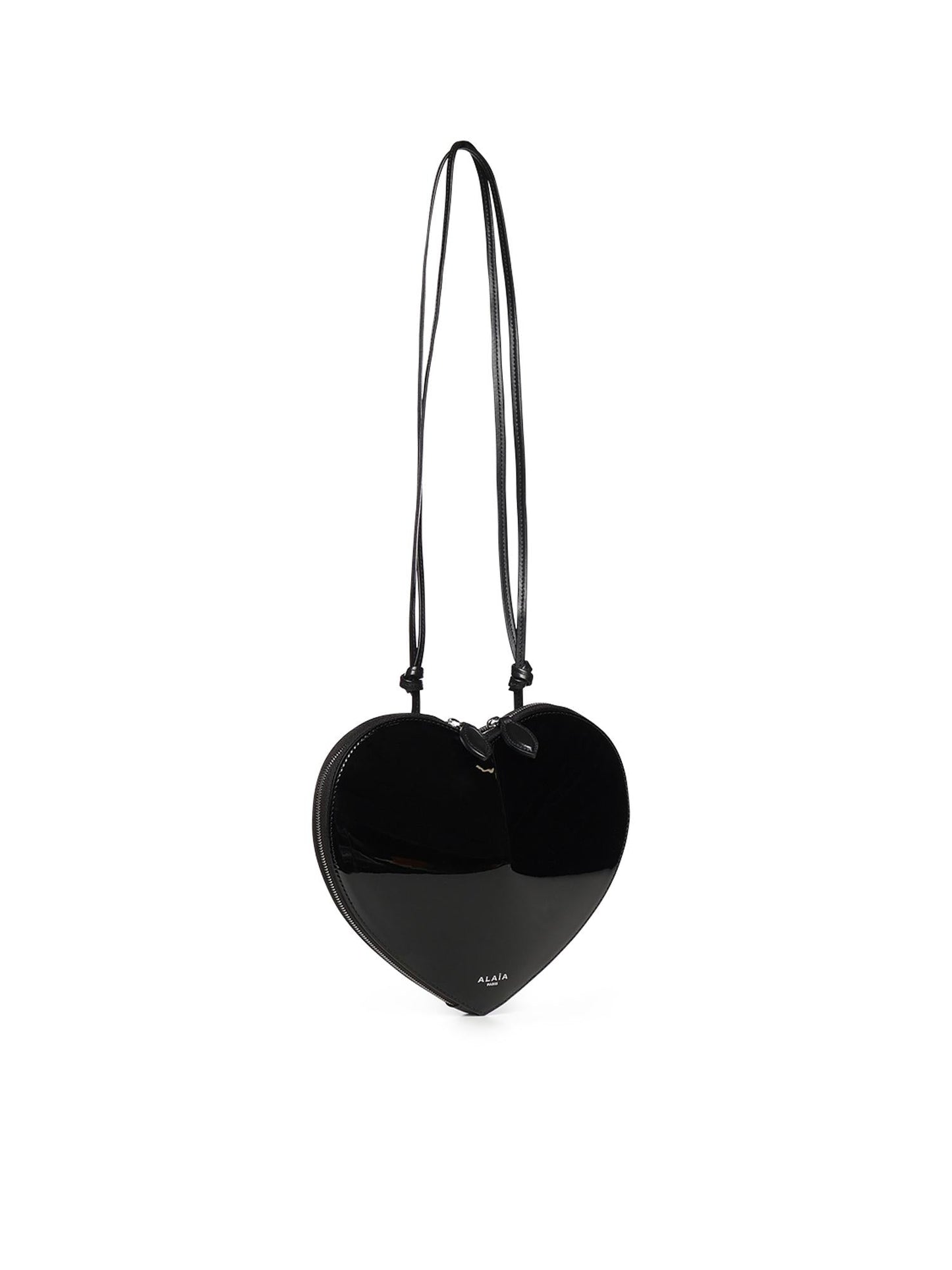Borsa Le Cœur in pelle verniciata