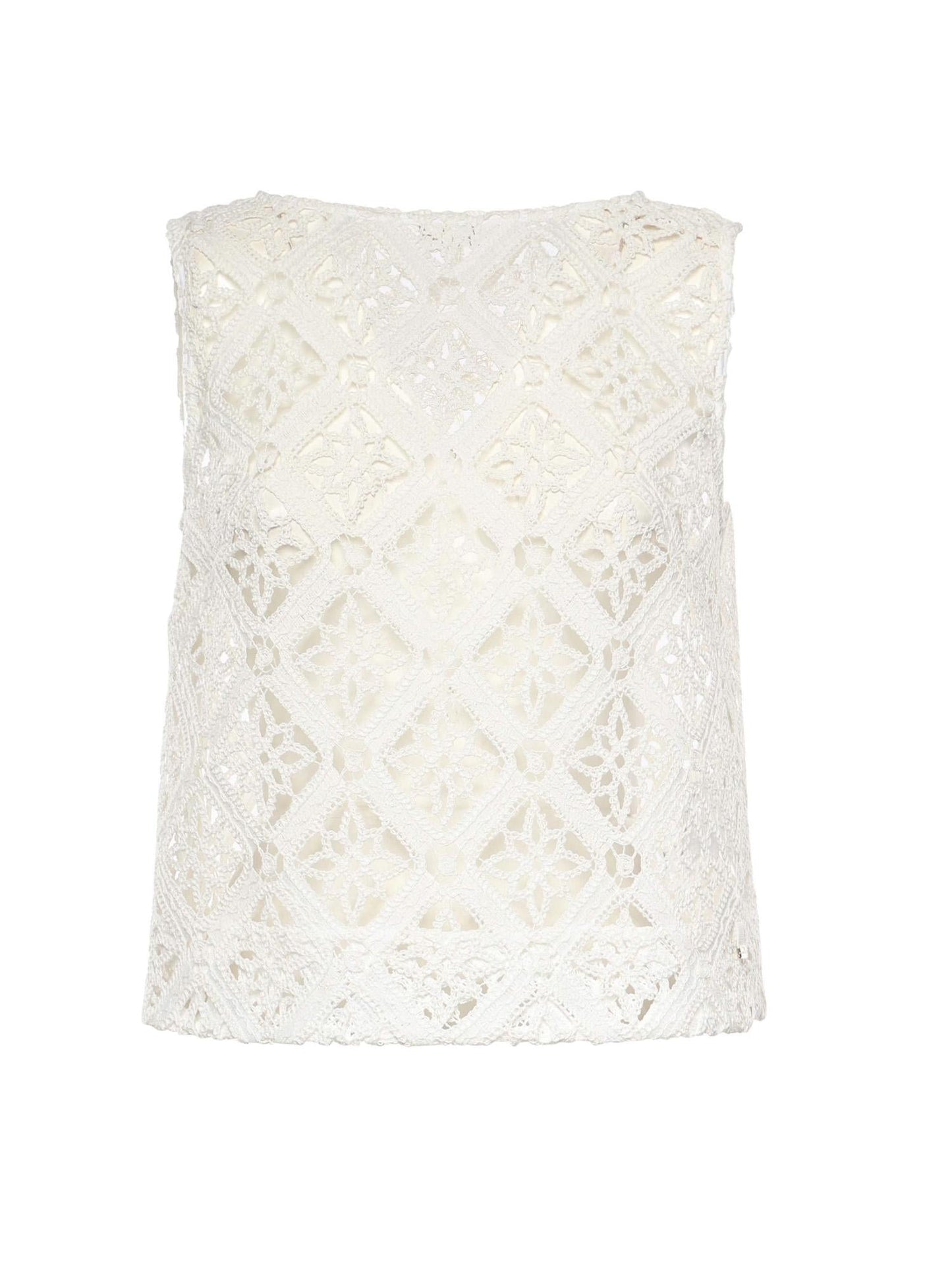 Top in misto cotone