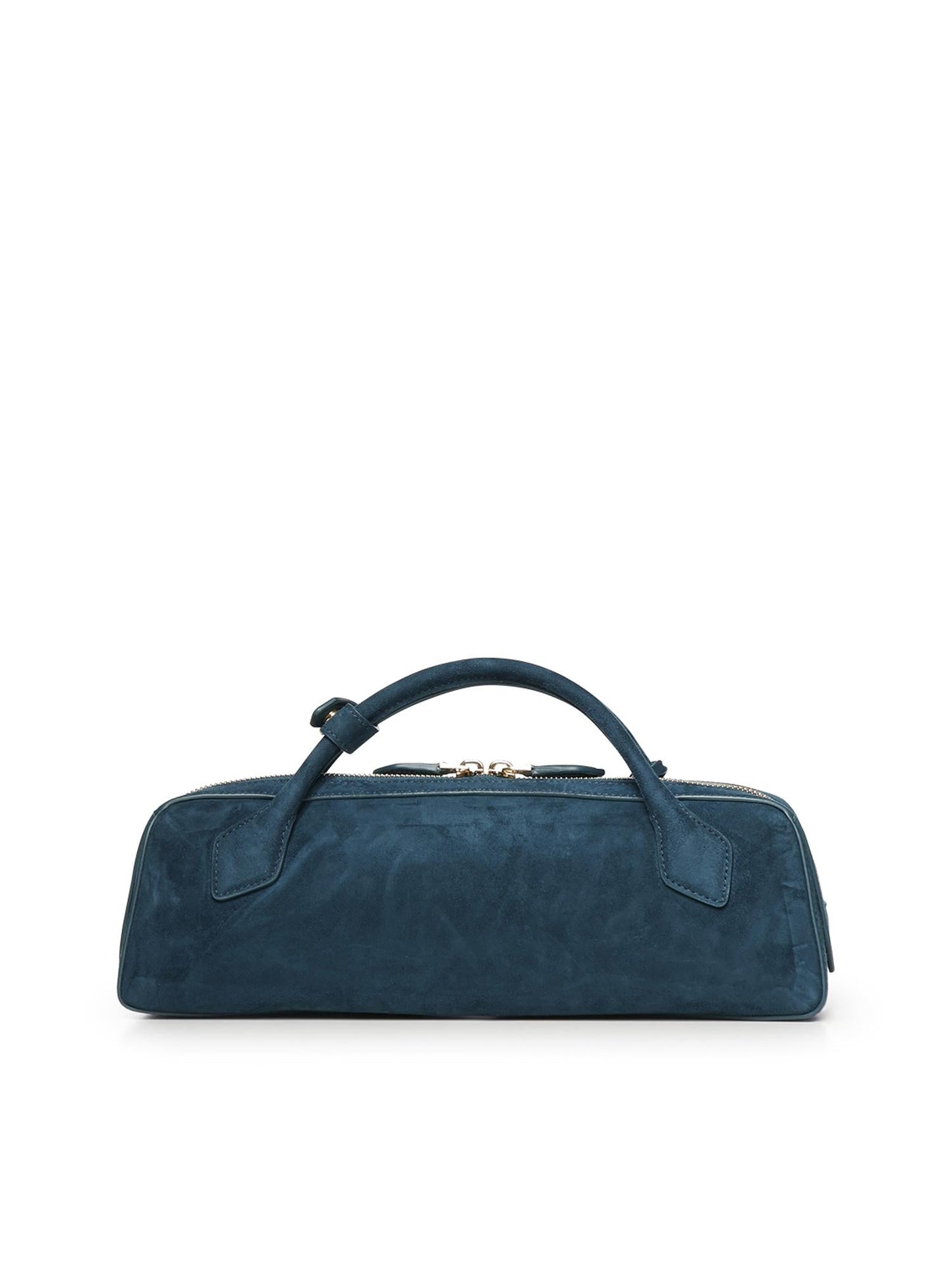 Pochette Le Teckel in pelle scamosciata