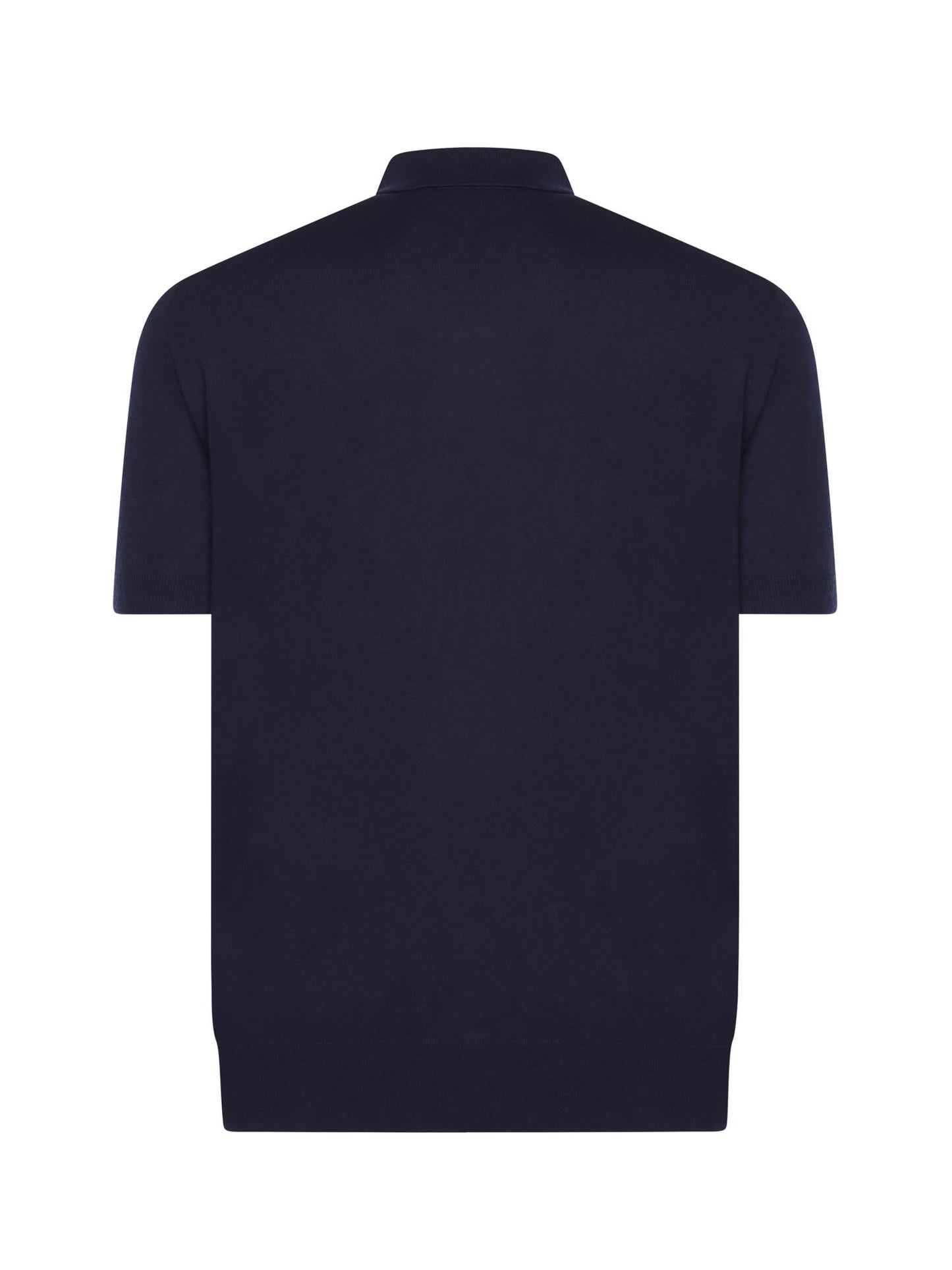 Polo in cotone con logo