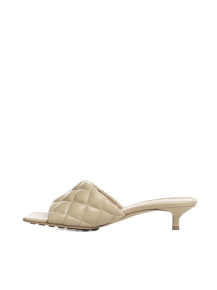 Mules in pelle trapuntata