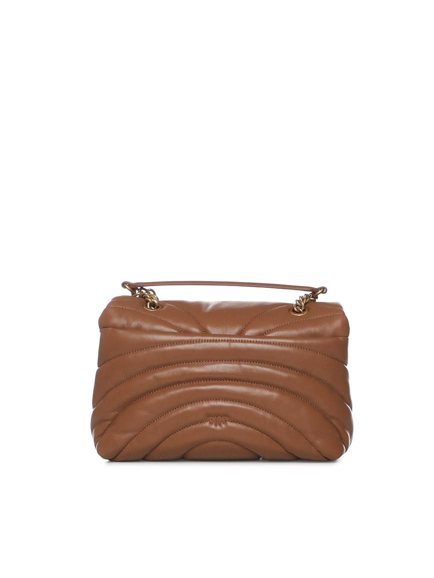 Borsa a tracolla grande Love Bag Puff trapunta farfalla