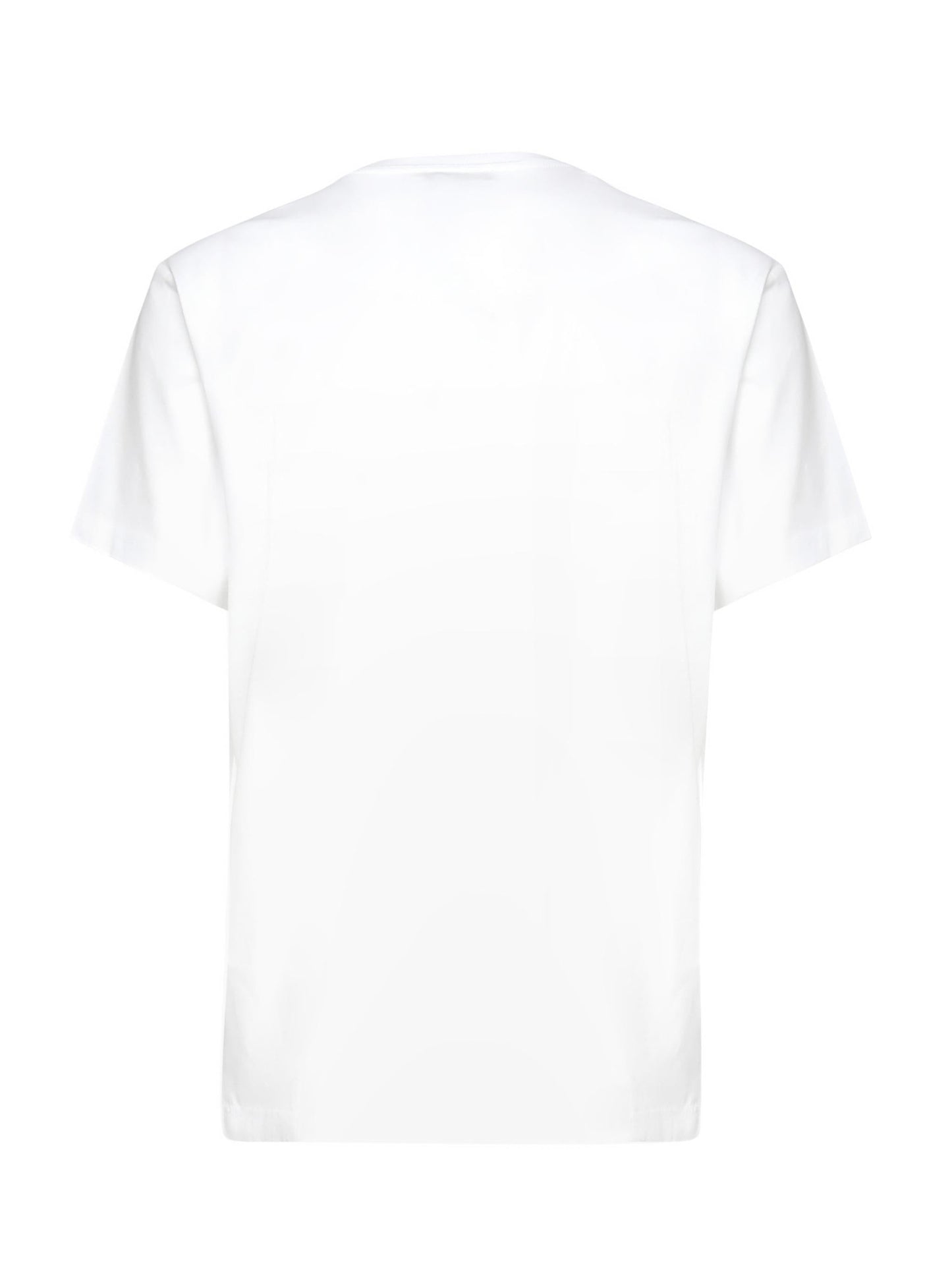 T-shirt con logo ricamato